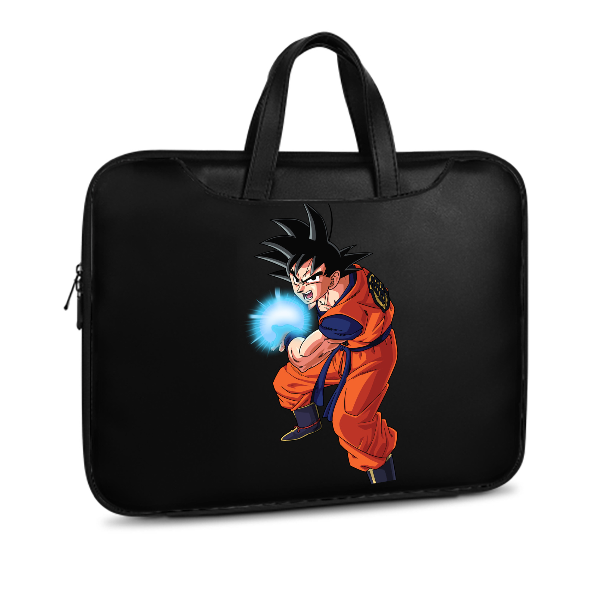（画像用） ドラゴンボール 孫悟空（そん ごくう）Son Goku カカロット DRAGON BALL Kakarotto レザーラップトップバッグ　ノートパソコンケース