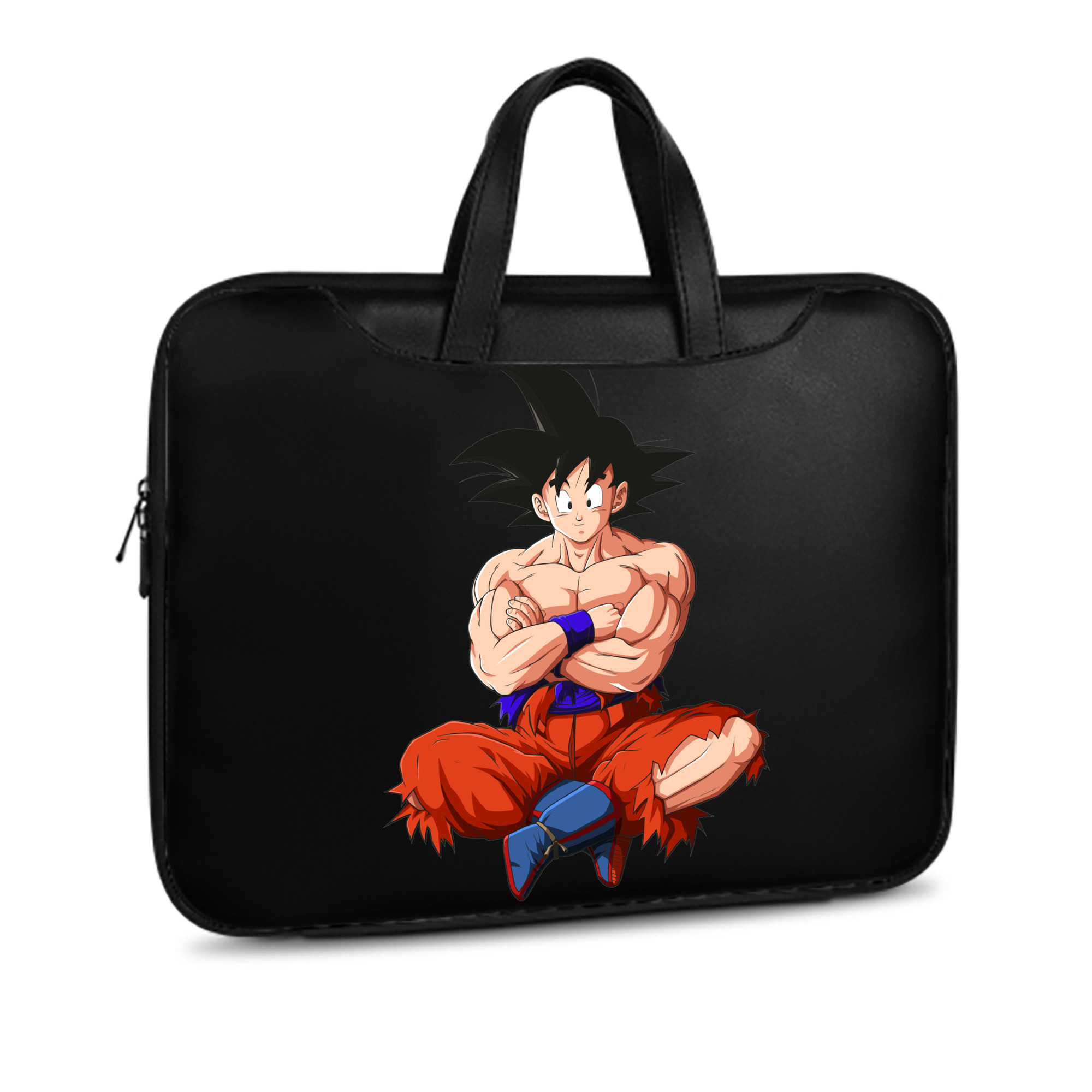 （画像用） ドラゴンボール 孫悟空（そん ごくう）Son Goku カカロット DRAGON BALL Kakarotto レザーラップトップバッグ　ノートパソコンケース