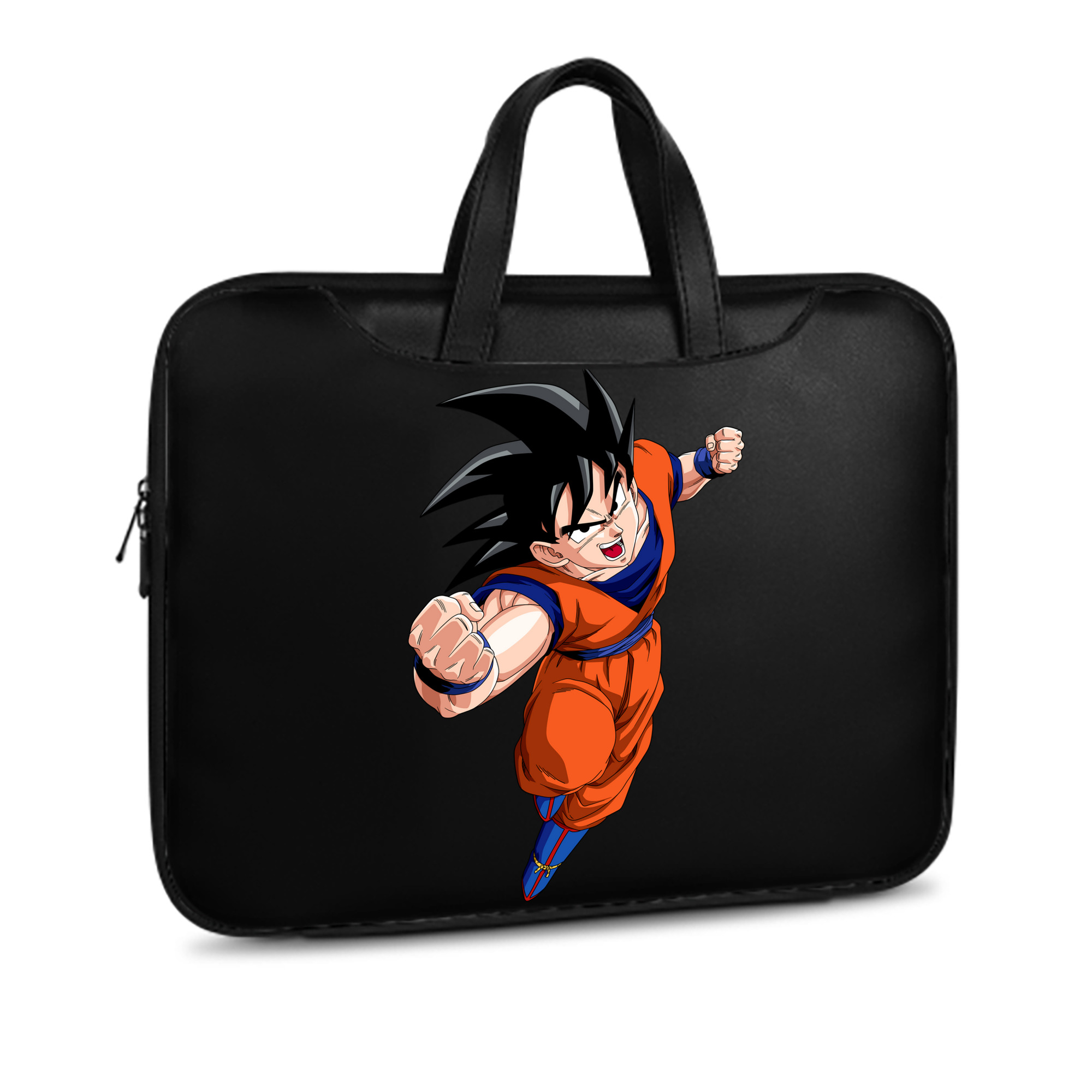 （画像用） ドラゴンボール 孫悟空（そん ごくう）Son Goku カカロット DRAGON BALL Kakarotto レザーラップトップバッグ　ノートパソコンケース