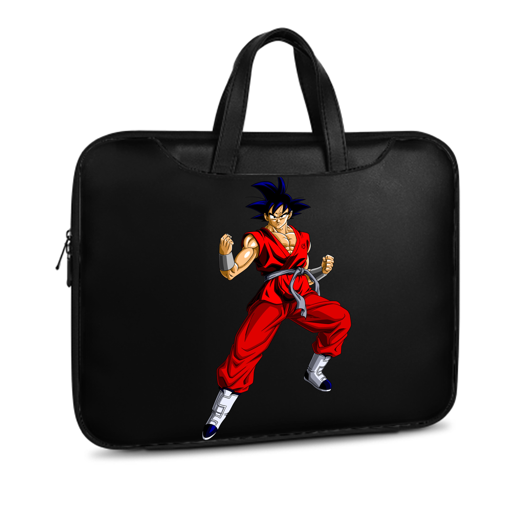 （画像用） ドラゴンボール 孫悟空（そん ごくう）Son Goku カカロット DRAGON BALL Kakarotto レザーラップトップバッグ　ノートパソコンケース