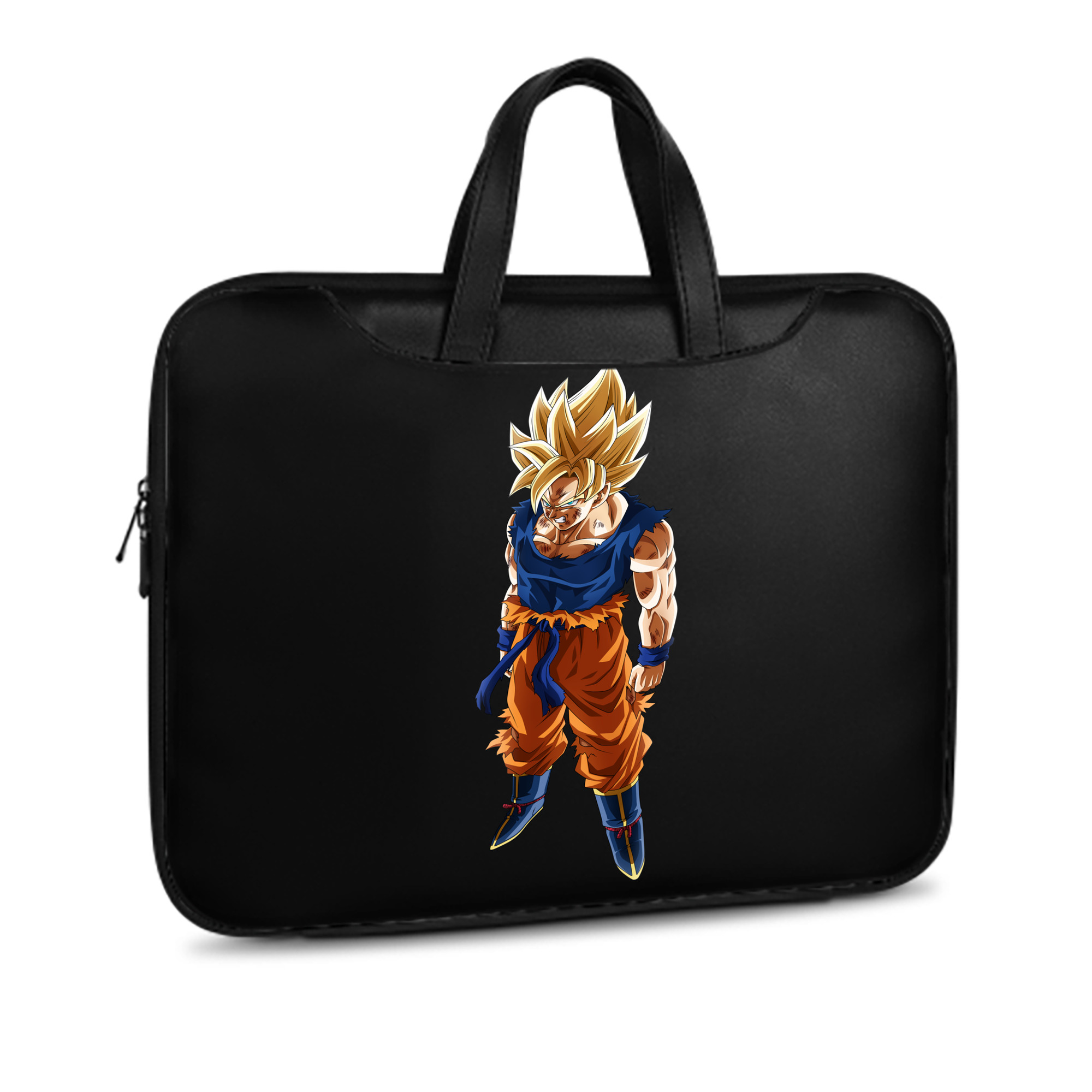 （画像用） ドラゴンボール 孫悟空（そん ごくう）Son Goku カカロット DRAGON BALL Kakarotto レザーラップトップバッグ　ノートパソコンケース