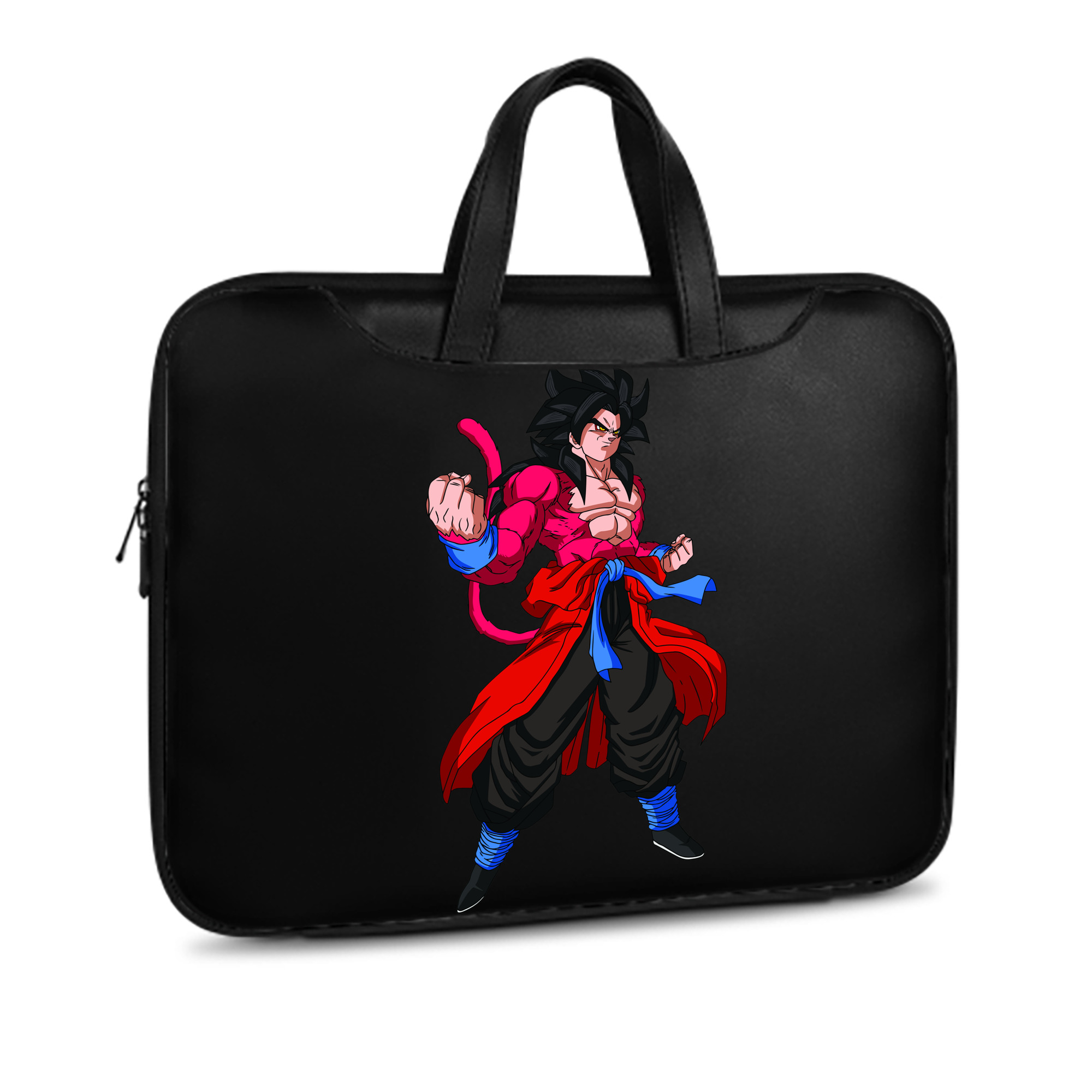 （画像用） ドラゴンボール 孫悟空（そん ごくう）Son Goku カカロット DRAGON BALL Kakarotto レザーラップトップバッグ　ノートパソコンケース