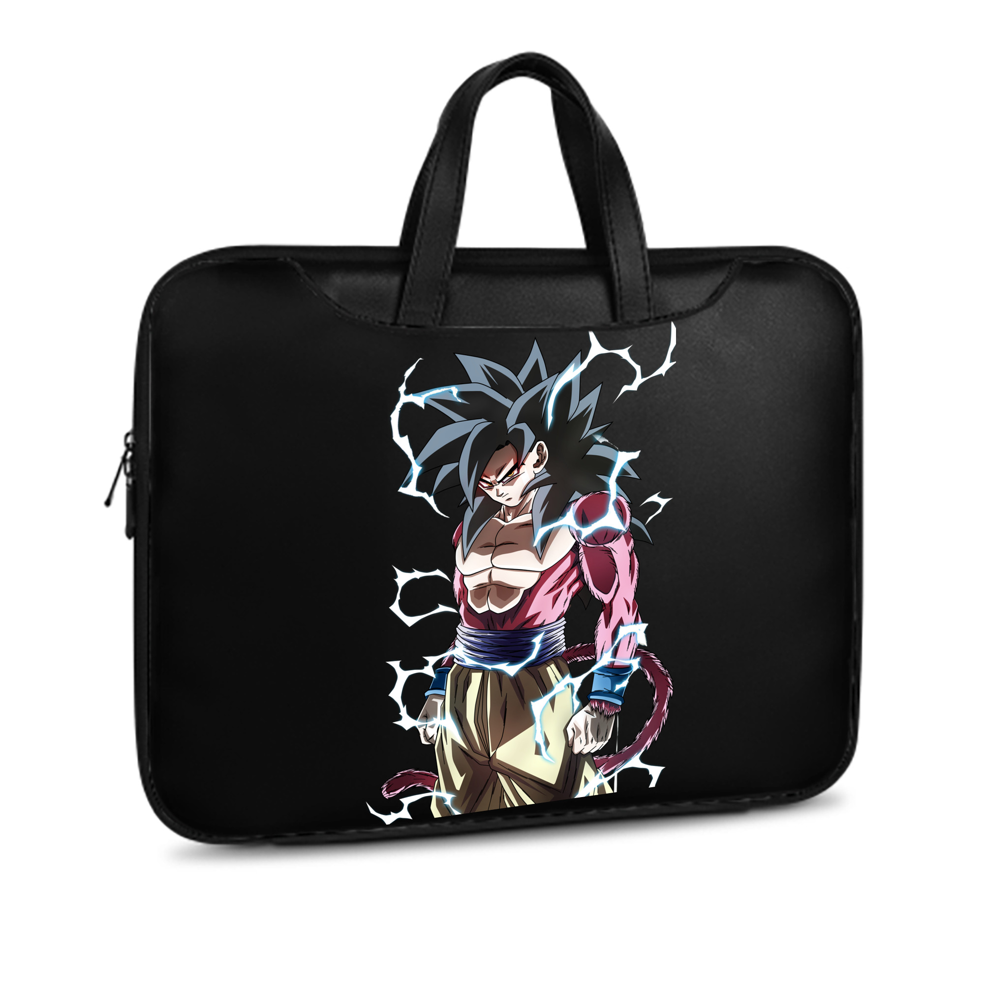 （画像用） ドラゴンボール 孫悟空（そん ごくう）Son Goku カカロット DRAGON BALL Kakarotto レザーラップトップバッグ　ノートパソコンケース