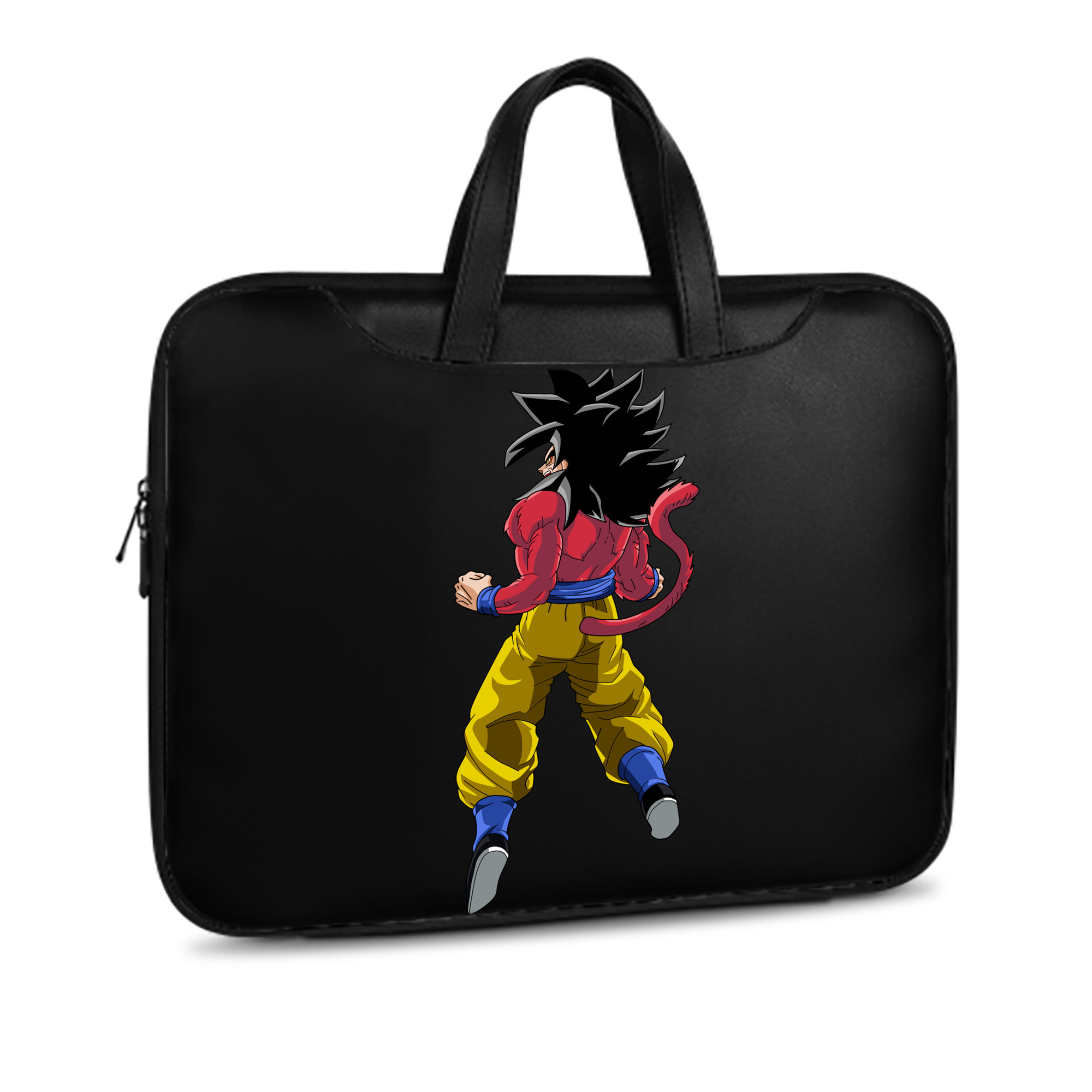（画像用） ドラゴンボール 孫悟空（そん ごくう）Son Goku カカロット DRAGON BALL Kakarotto レザーラップトップバッグ　ノートパソコンケース