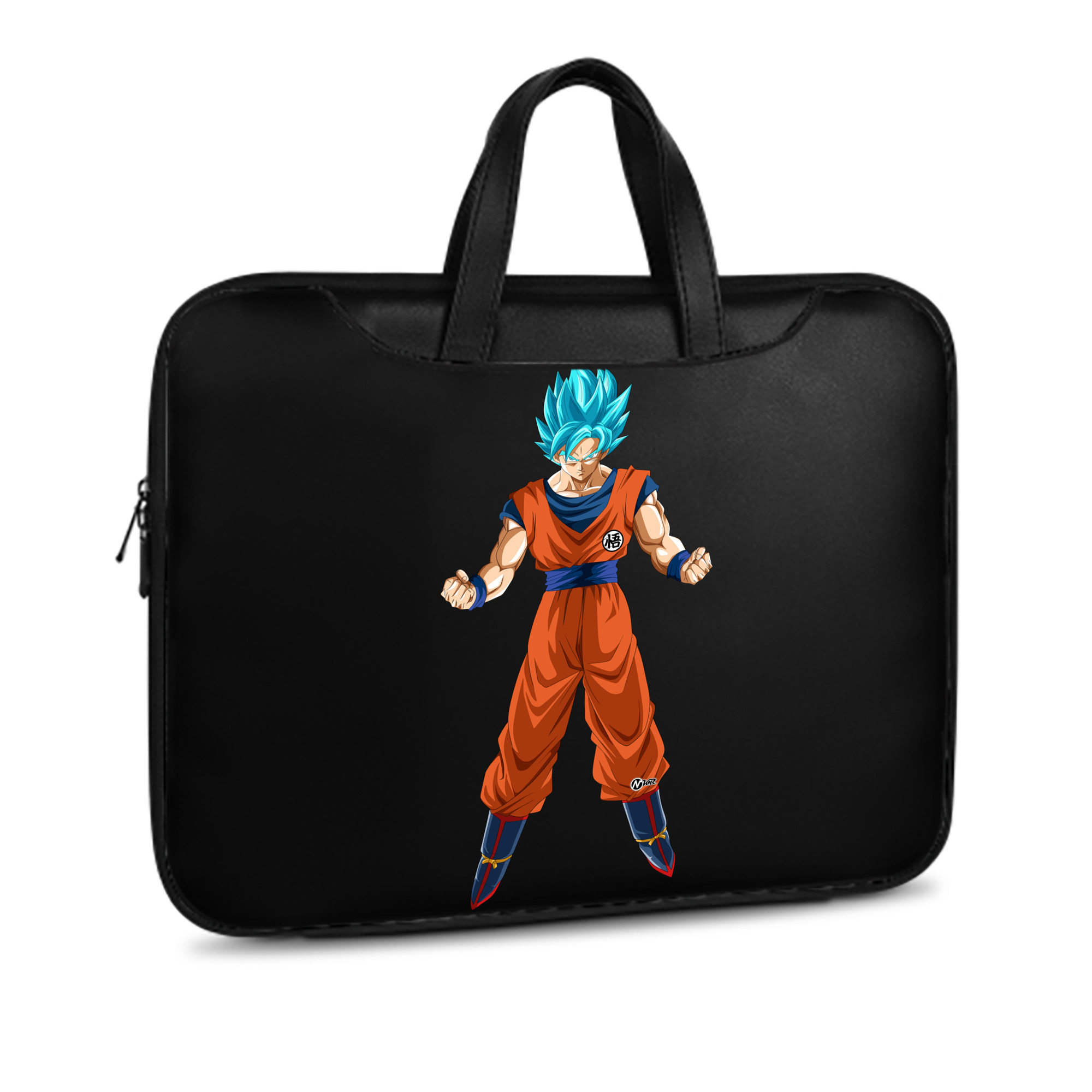 （画像用） ドラゴンボール 孫悟空（そん ごくう）Son Goku カカロット DRAGON BALL Kakarotto レザーラップトップバッグ　ノートパソコンケース