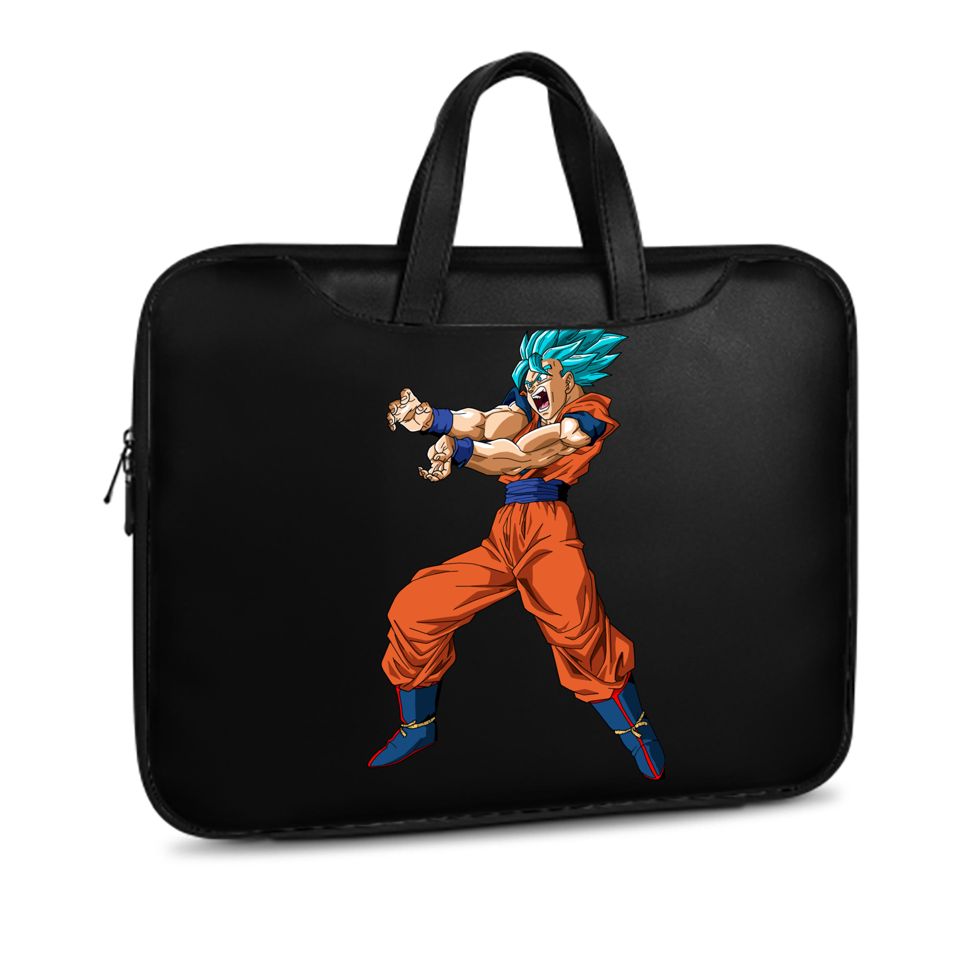 （画像用） ドラゴンボール 孫悟空（そん ごくう）Son Goku カカロット DRAGON BALL Kakarotto レザーラップトップバッグ　ノートパソコンケース