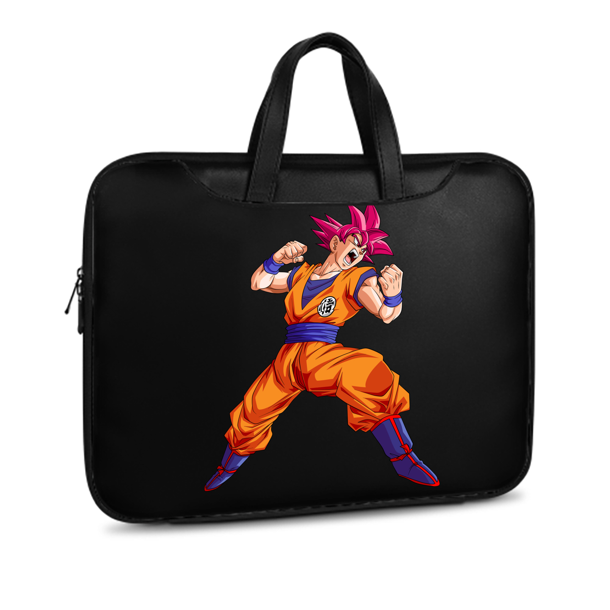 （画像用） ドラゴンボール 孫悟空（そん ごくう）Son Goku カカロット DRAGON BALL Kakarotto レザーラップトップバッグ　ノートパソコンケース