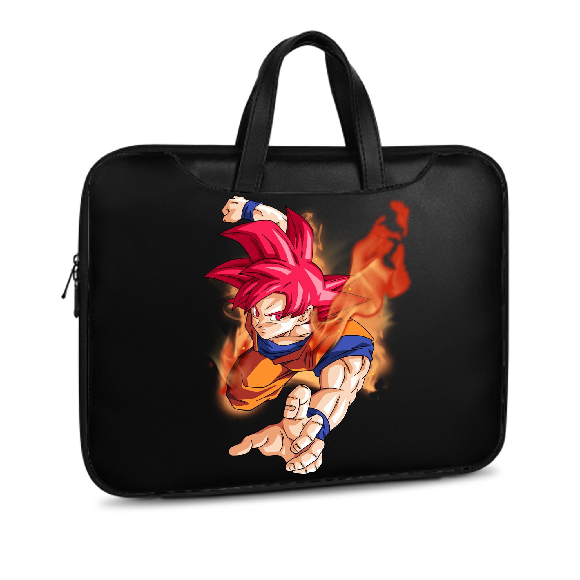 （画像用） ドラゴンボール 孫悟空（そん ごくう）Son Goku カカロット DRAGON BALL Kakarotto レザーラップトップバッグ　ノートパソコンケース