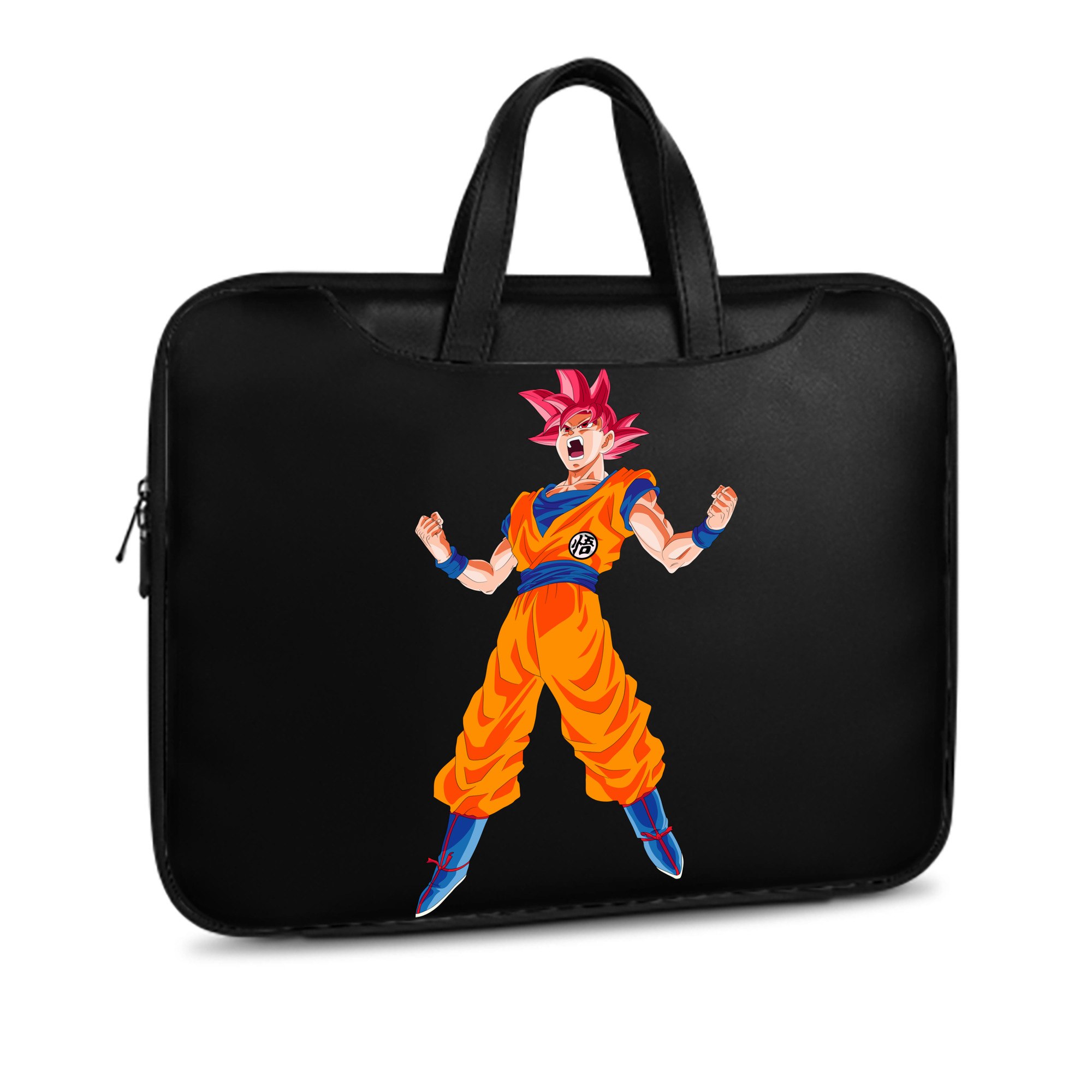 （画像用） ドラゴンボール 孫悟空（そん ごくう）Son Goku カカロット DRAGON BALL Kakarotto レザーラップトップバッグ　ノートパソコンケース