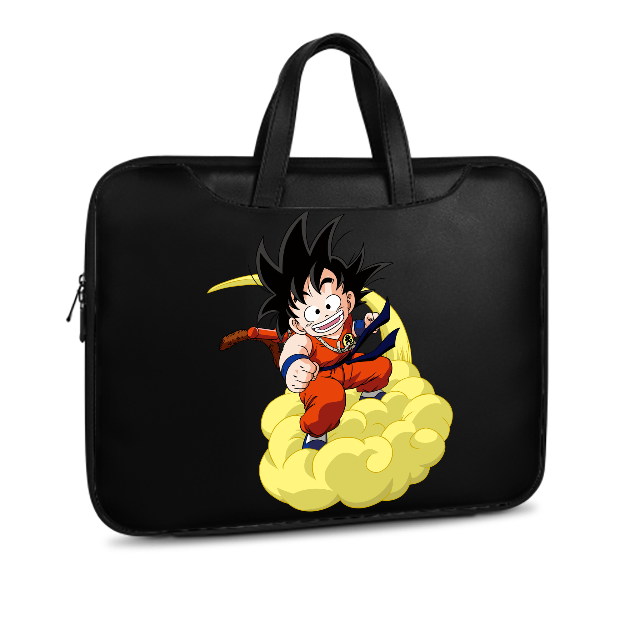 （画像用） ドラゴンボール 孫悟空（そん ごくう）Son Goku カカロット DRAGON BALL Kakarotto レザーラップトップバッグ　ノートパソコンケース