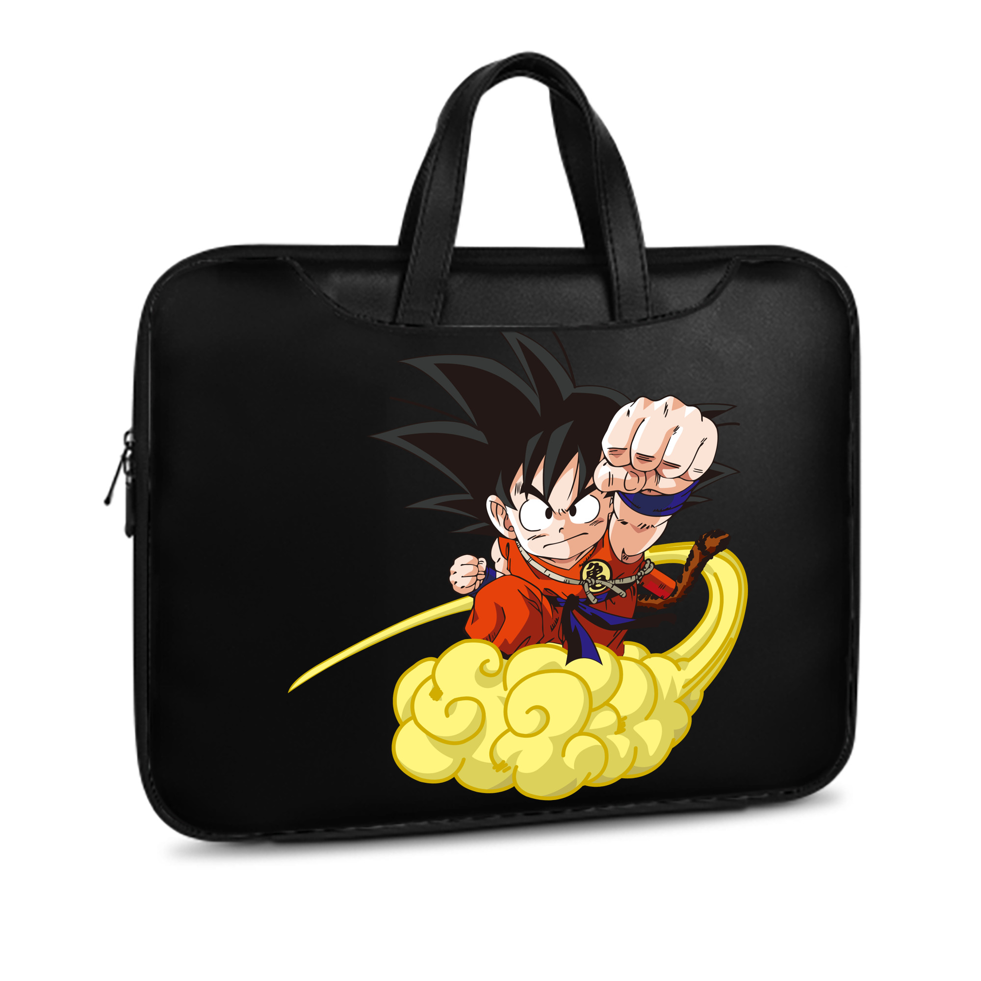 （画像用） ドラゴンボール 孫悟空（そん ごくう）Son Goku カカロット DRAGON BALL Kakarotto レザーラップトップバッグ　ノートパソコンケース