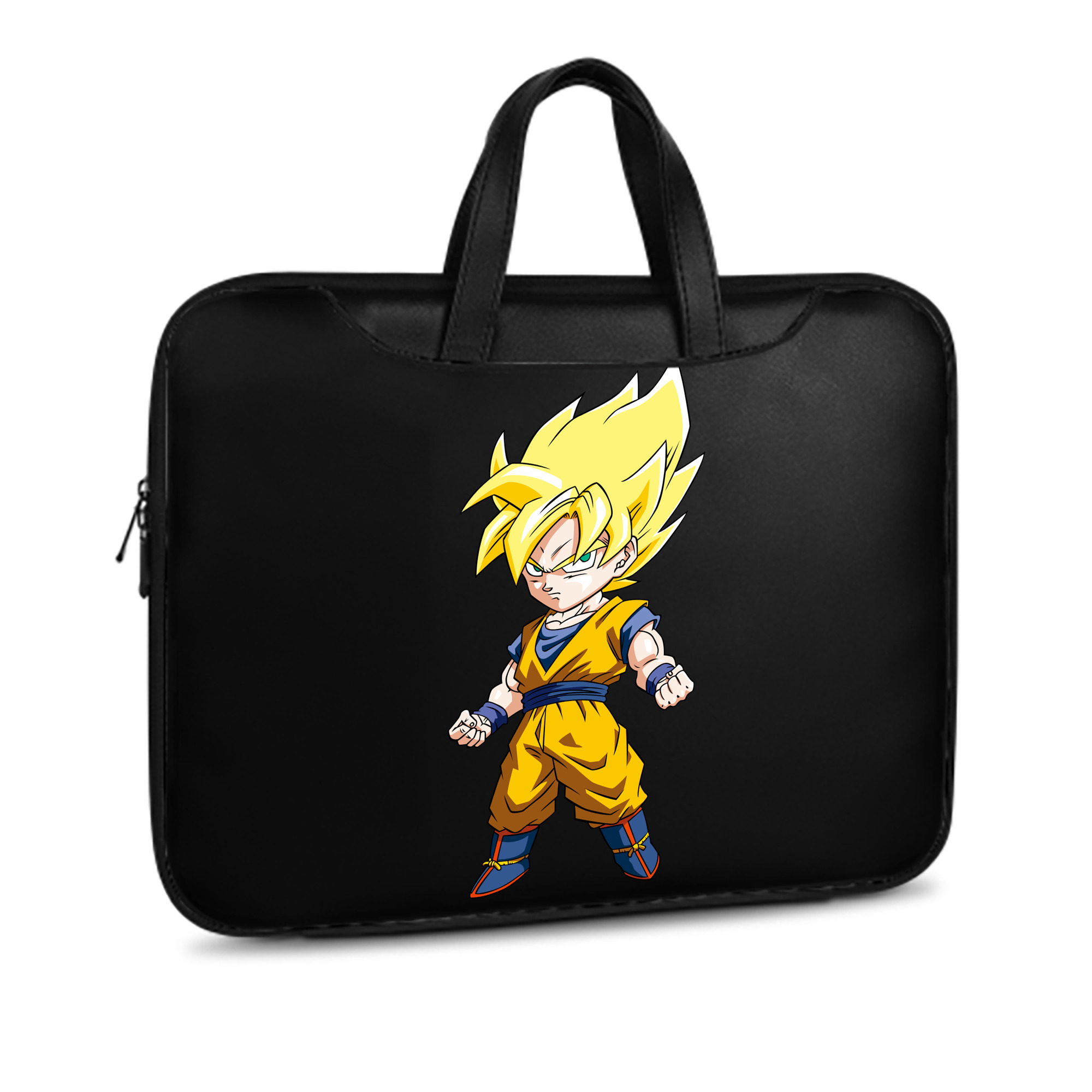 （画像用） ドラゴンボール 孫悟空（そん ごくう）Son Goku カカロット DRAGON BALL Kakarotto レザーラップトップバッグ　ノートパソコンケース