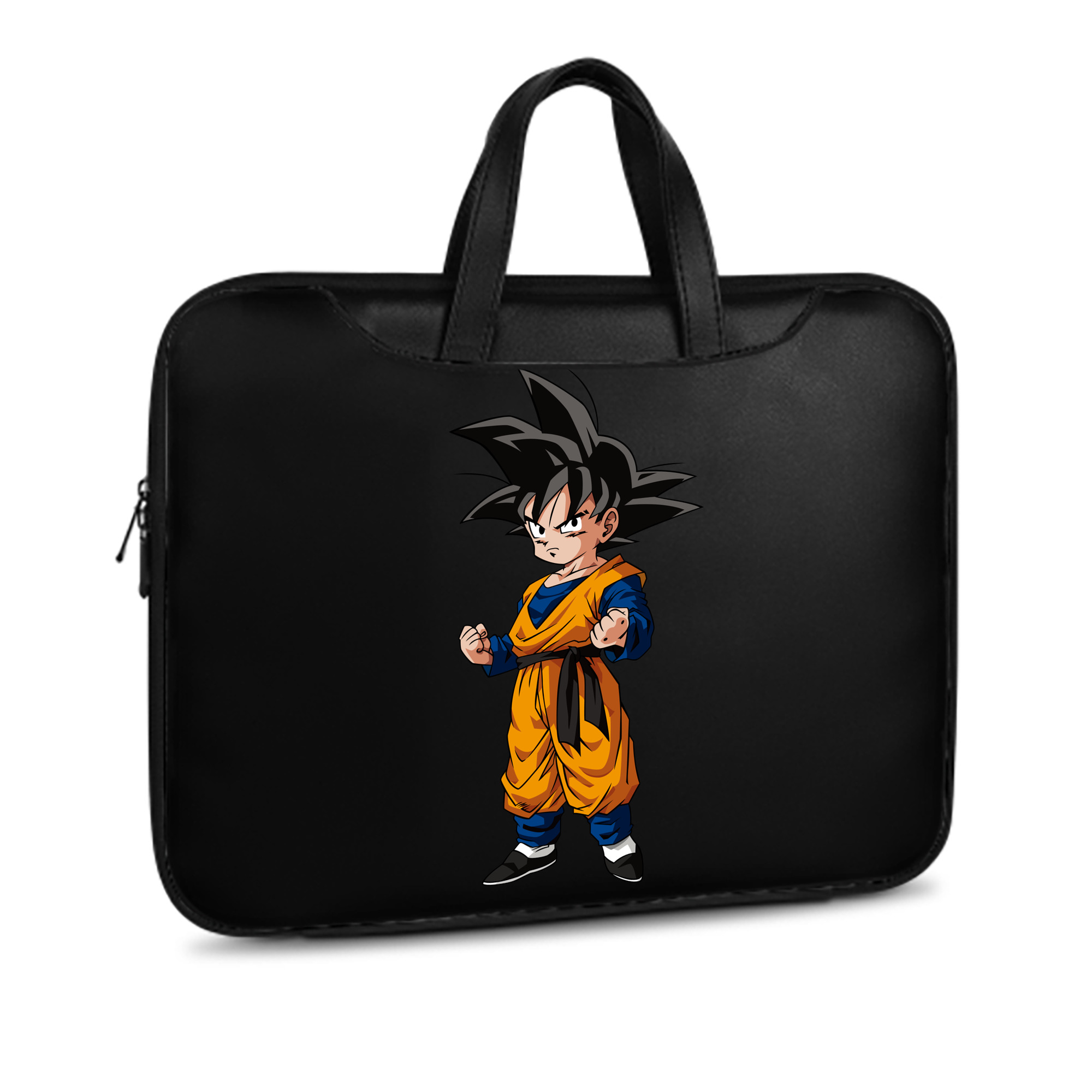 （画像用） ドラゴンボール 孫悟空（そん ごくう）Son Goku カカロット DRAGON BALL Kakarotto レザーラップトップバッグ　ノートパソコンケース