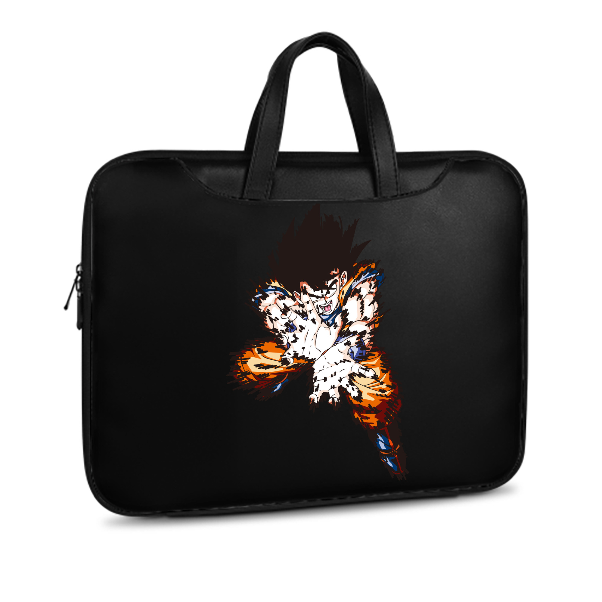 （画像用） ドラゴンボール 孫悟空（そん ごくう）Son Goku カカロット DRAGON BALL Kakarotto レザーラップトップバッグ　ノートパソコンケース