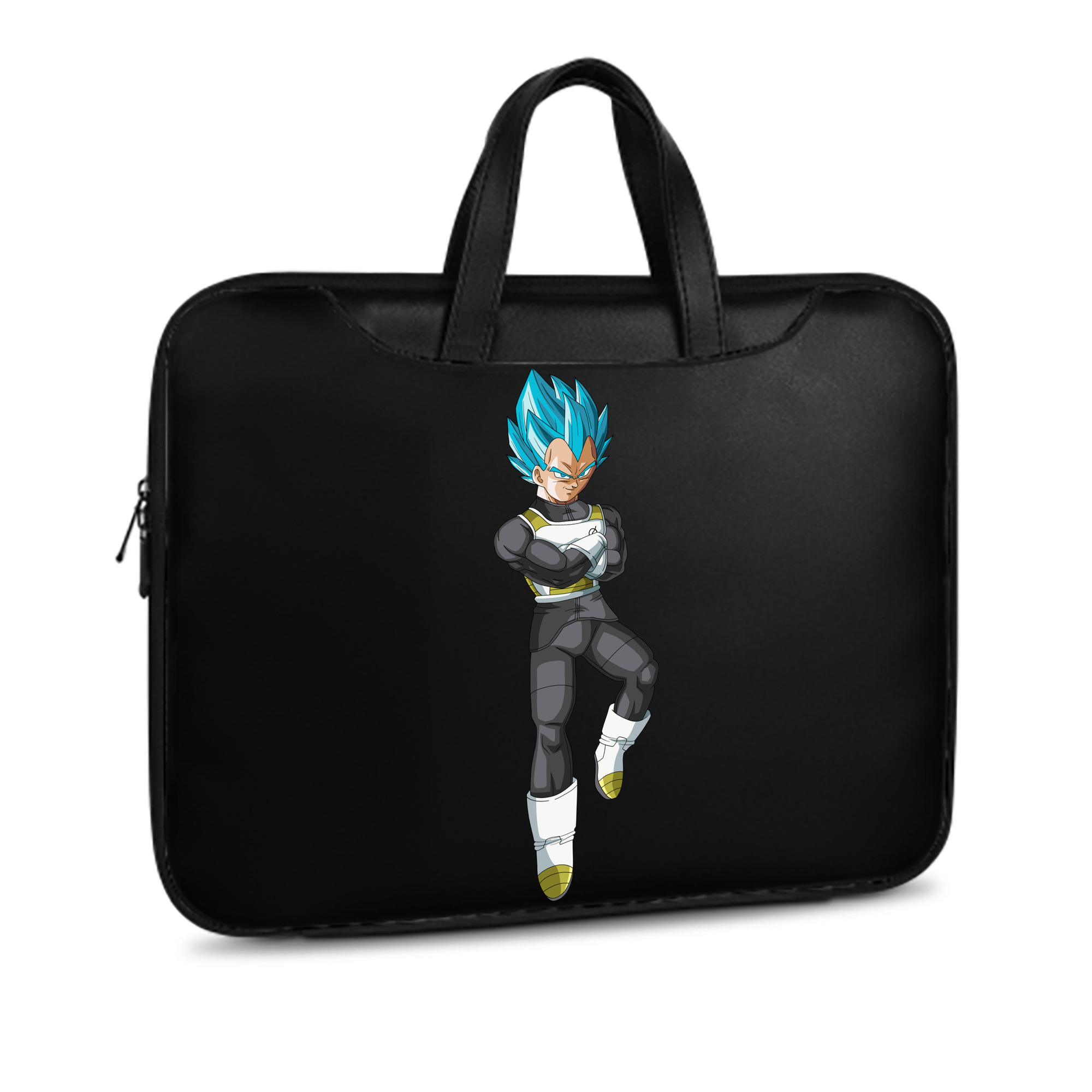 （画像用） ドラゴンボール ベジータ四世（Bejīta Yonsei）DRAGON BALL Vegeta IV レザーラップトップバッグ　ノートパソコンケース