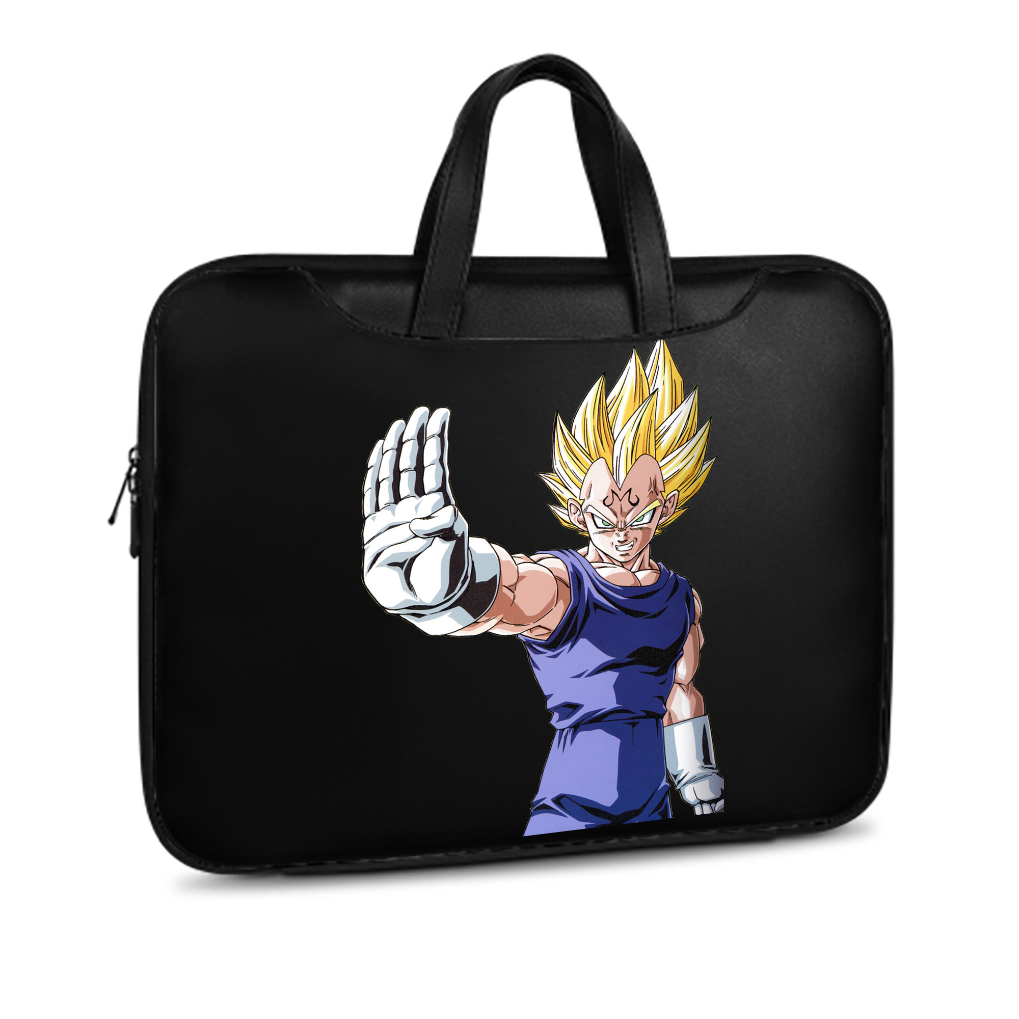 （画像用） ドラゴンボール ベジータ四世（Bejīta Yonsei）DRAGON BALL Vegeta IV レザーラップトップバッグ　ノートパソコンケース
