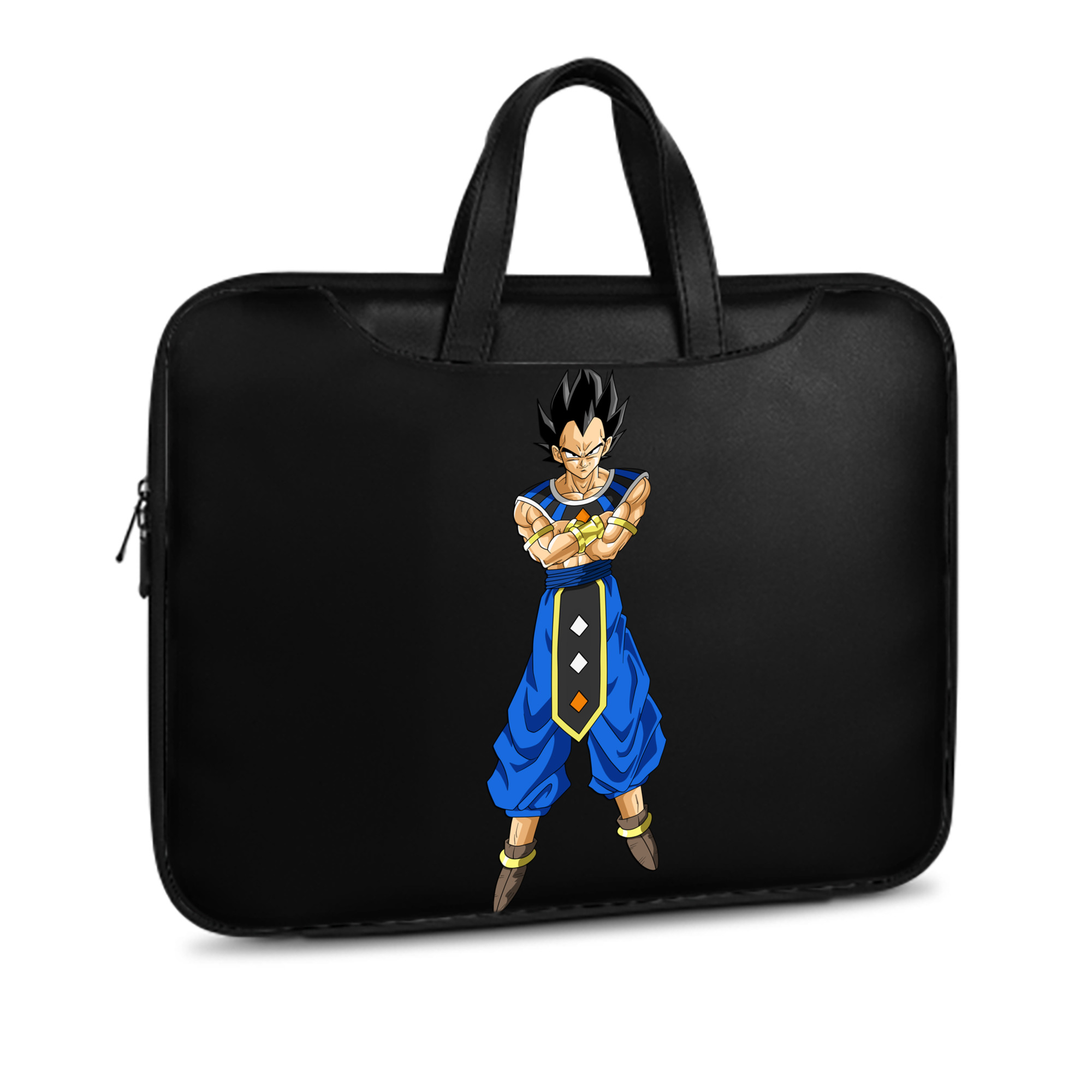 （画像用） ドラゴンボール ベジータ四世（Bejīta Yonsei）DRAGON BALL Vegeta IV レザーラップトップバッグ　ノートパソコンケース