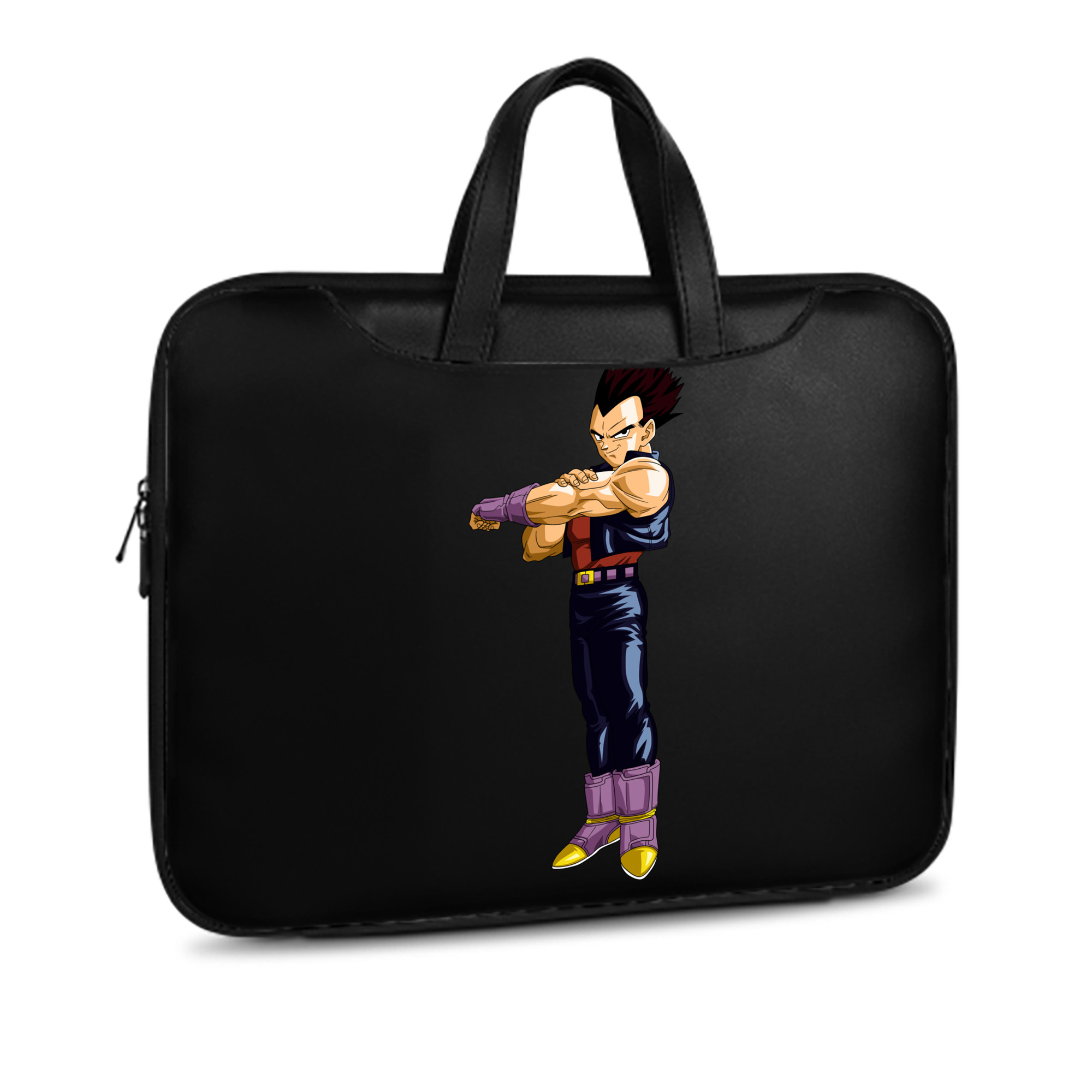 （画像用） ドラゴンボール ベジータ四世（Bejīta Yonsei）DRAGON BALL Vegeta IV レザーラップトップバッグ　ノートパソコンケース