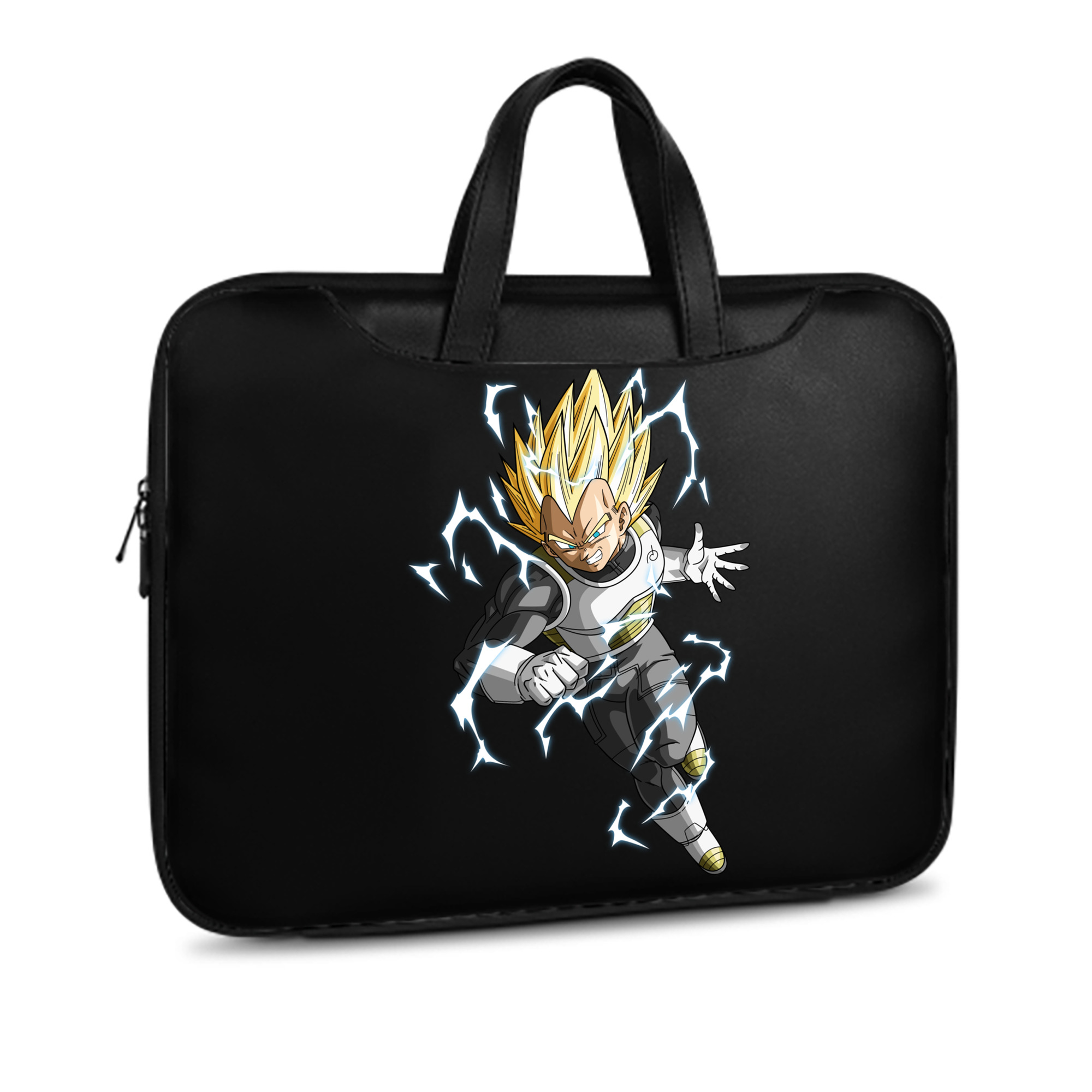 （画像用） ドラゴンボール ベジータ四世（Bejīta Yonsei）DRAGON BALL Vegeta IV レザーラップトップバッグ　ノートパソコンケース