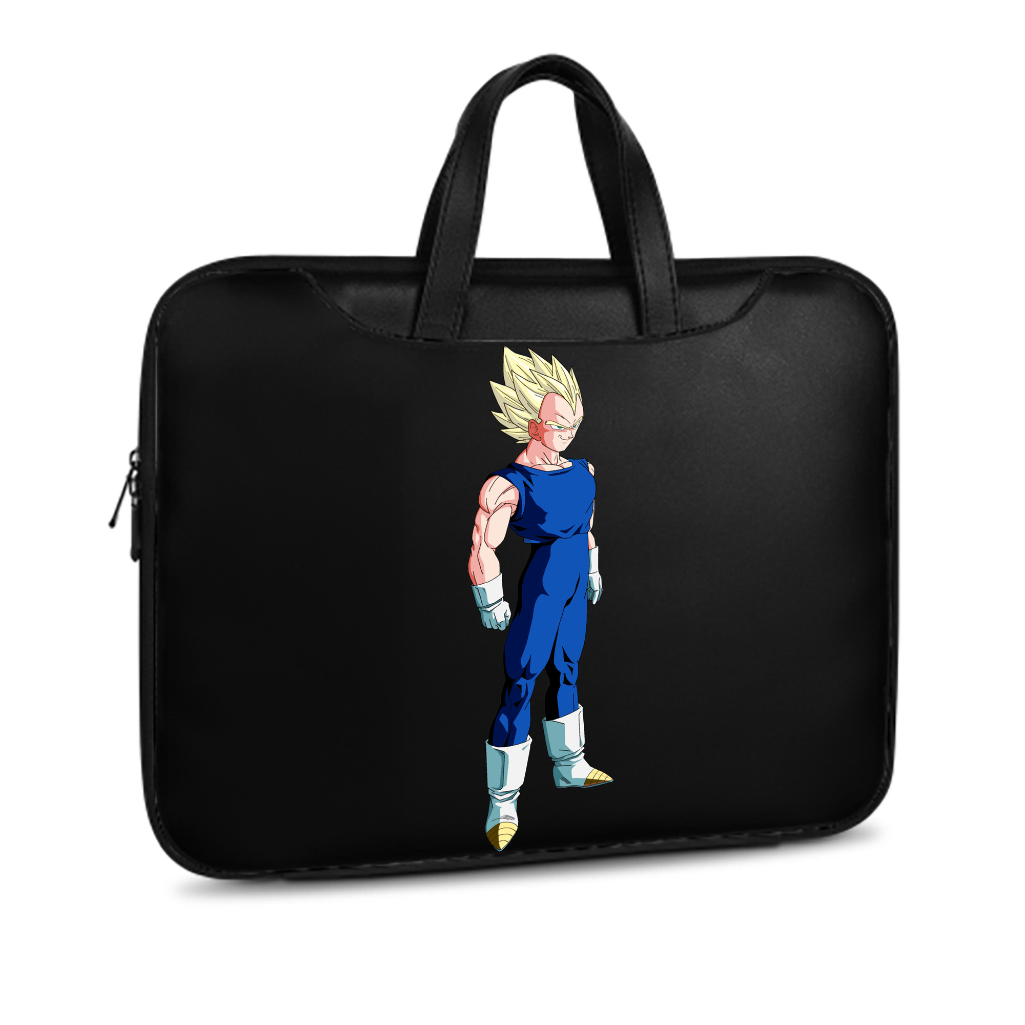 （画像用） ドラゴンボール ベジータ四世（Bejīta Yonsei）DRAGON BALL Vegeta IV レザーラップトップバッグ　ノートパソコンケース