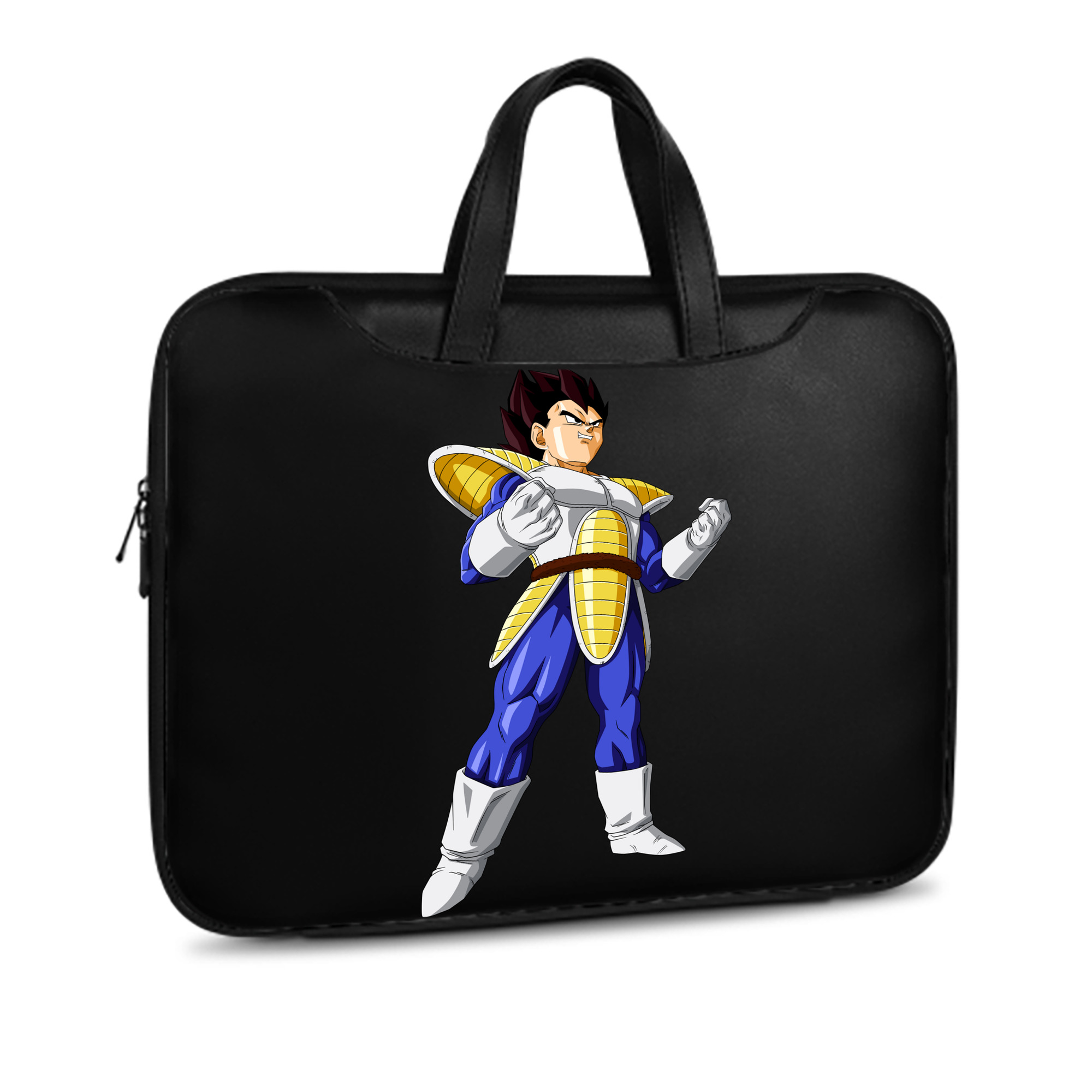 （画像用） ドラゴンボール ベジータ四世（Bejīta Yonsei）DRAGON BALL Vegeta IV レザーラップトップバッグ　ノートパソコンケース