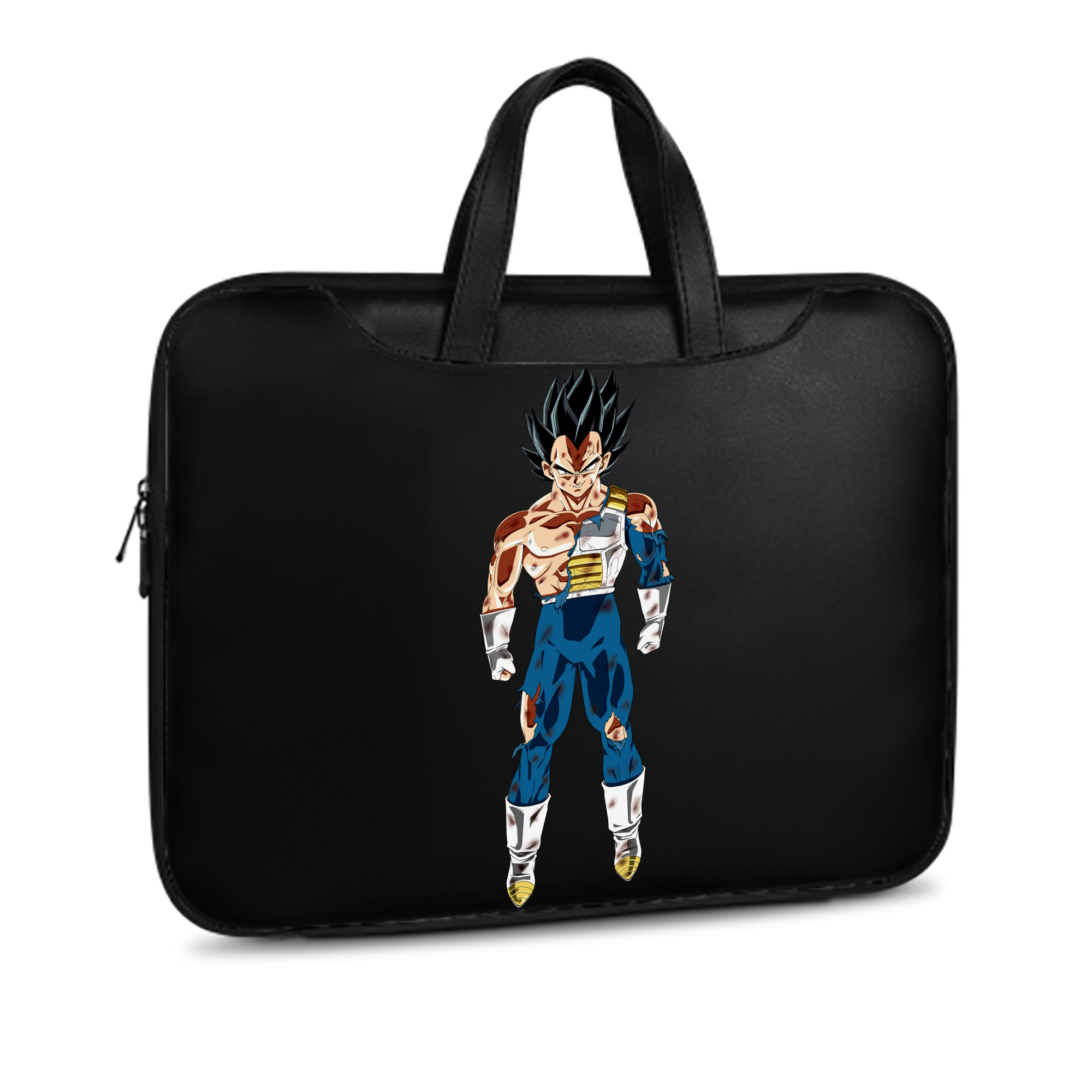 （画像用） ドラゴンボール ベジータ四世（Bejīta Yonsei）DRAGON BALL Vegeta IV レザーラップトップバッグ　ノートパソコンケース