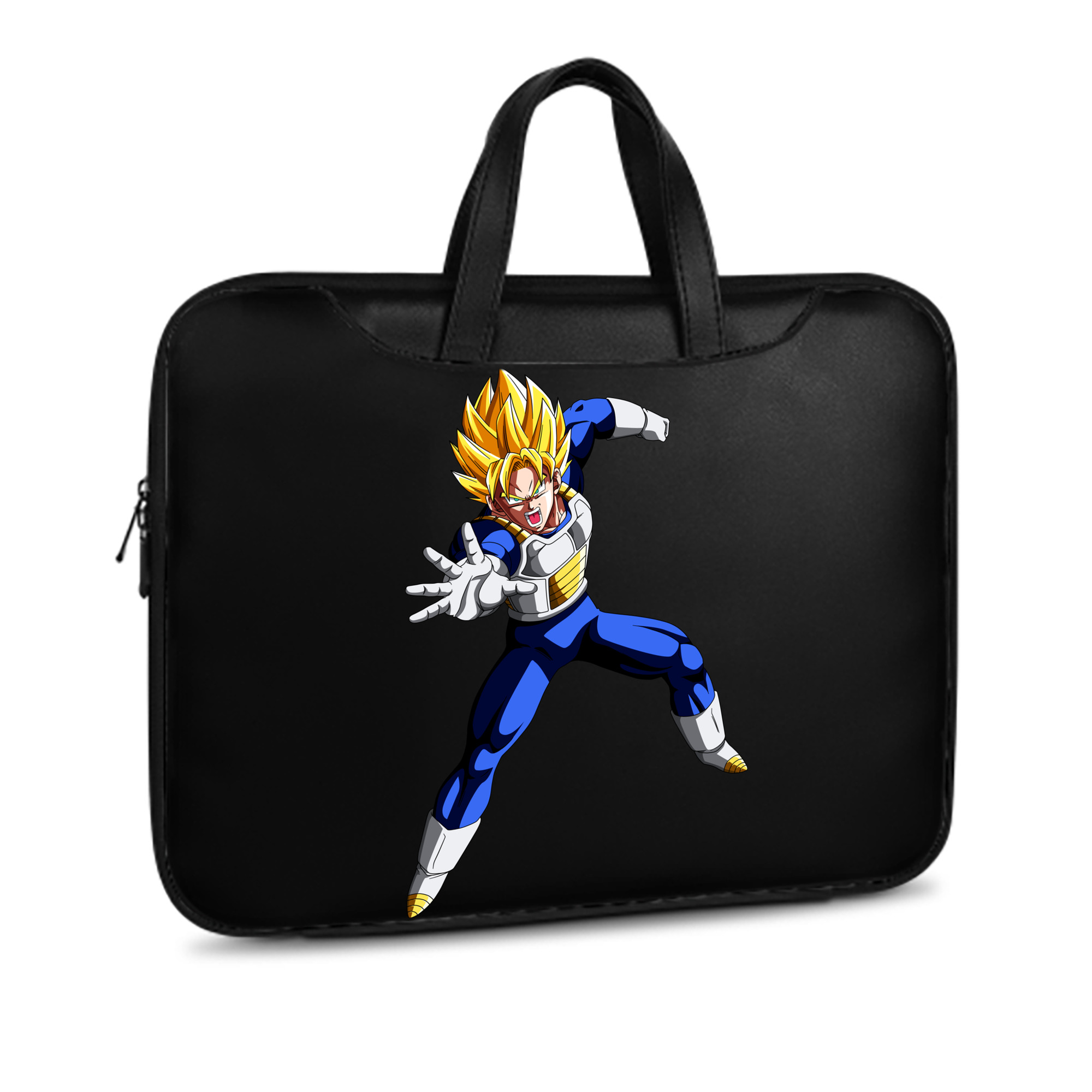 （画像用） ドラゴンボール ベジータ四世（Bejīta Yonsei）DRAGON BALL Vegeta IV レザーラップトップバッグ　ノートパソコンケース