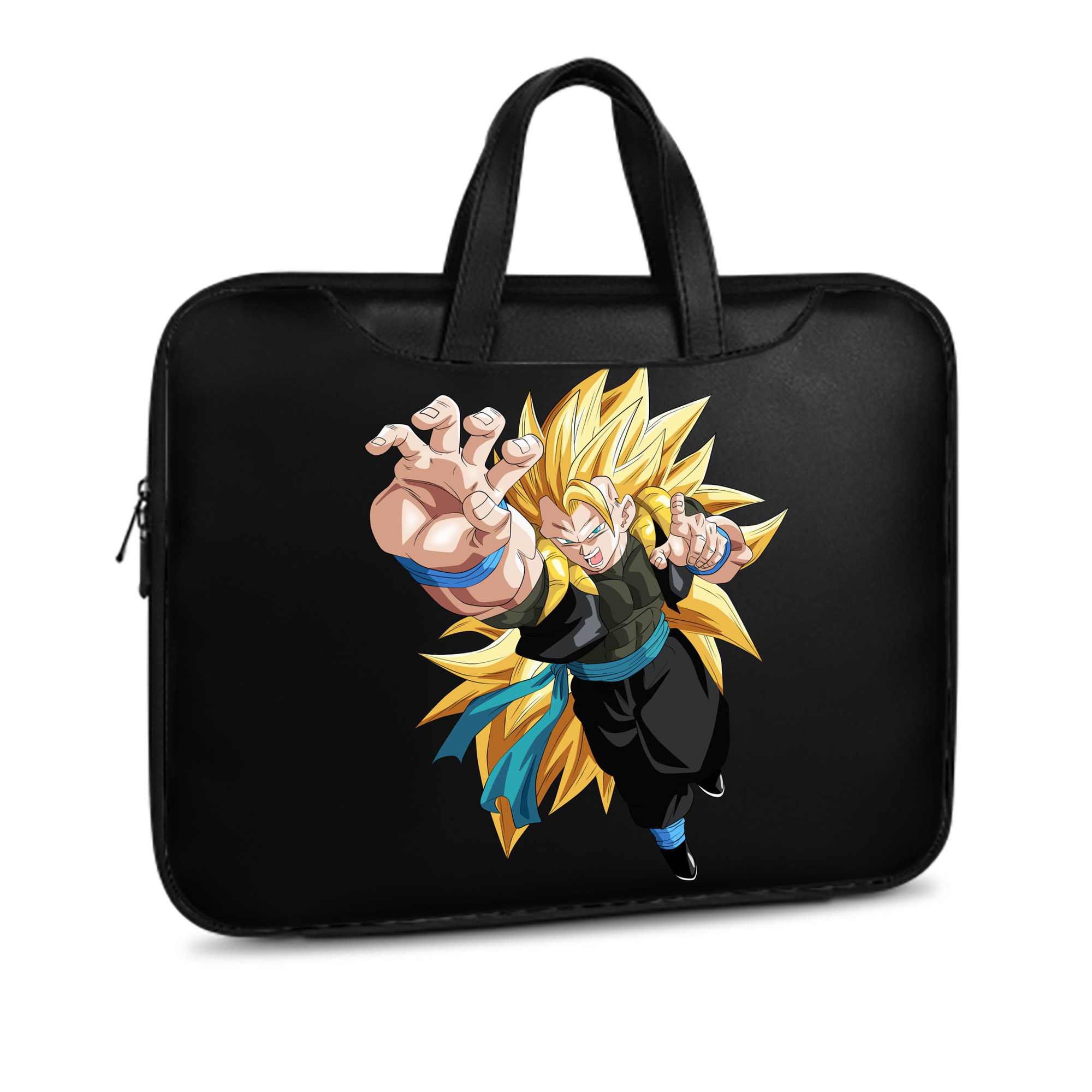 （画像用） ドラゴンボール ベジータ四世（Bejīta Yonsei）DRAGON BALL Vegeta IV レザーラップトップバッグ　ノートパソコンケース