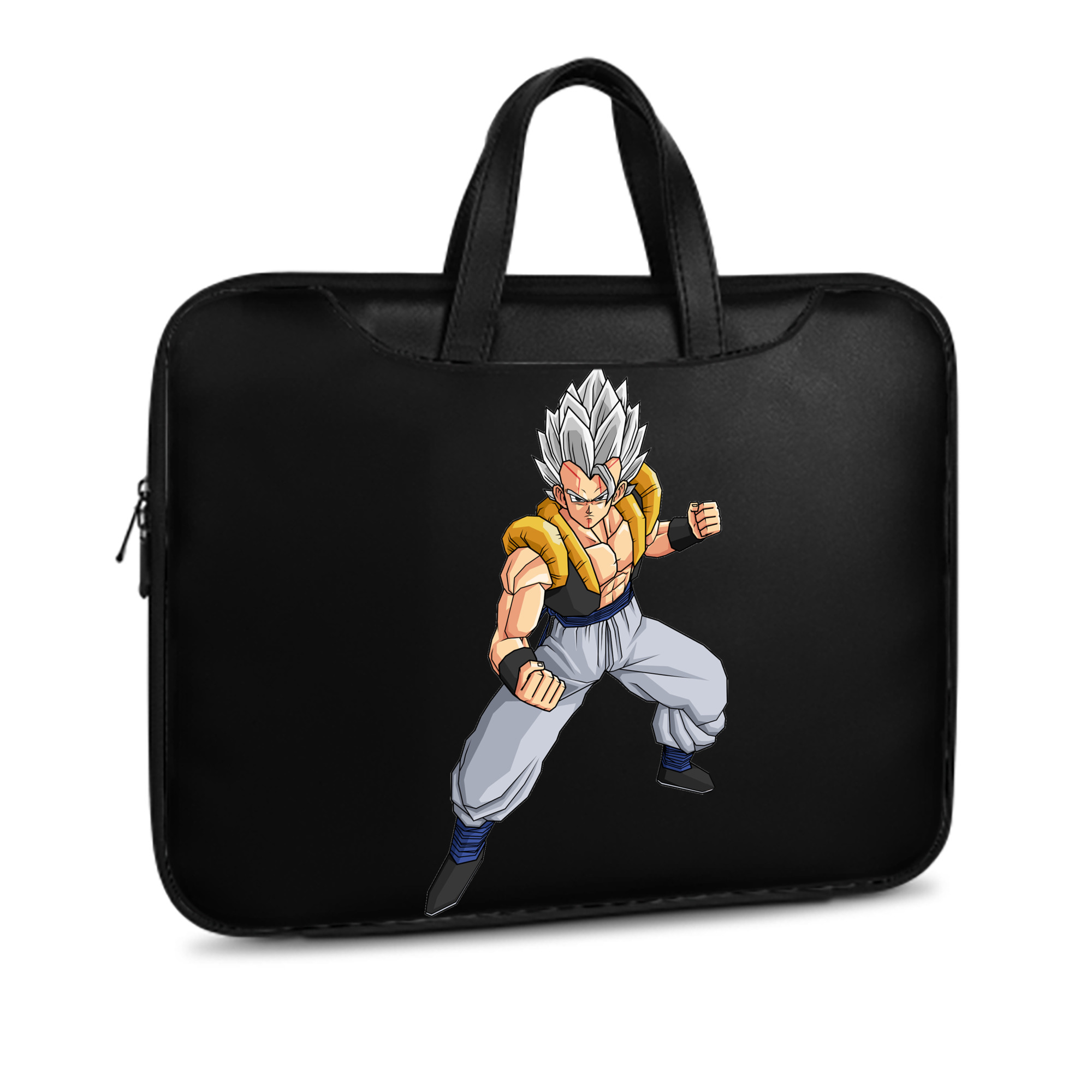 （画像用） ドラゴンボール ベジータ四世（Bejīta Yonsei）DRAGON BALL Vegeta IV レザーラップトップバッグ　ノートパソコンケース