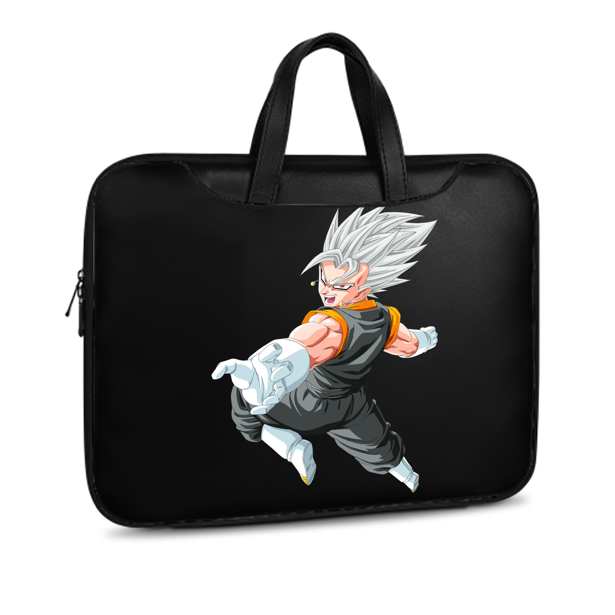 （画像用） ドラゴンボール ベジータ四世（Bejīta Yonsei）DRAGON BALL Vegeta IV レザーラップトップバッグ　ノートパソコンケース
