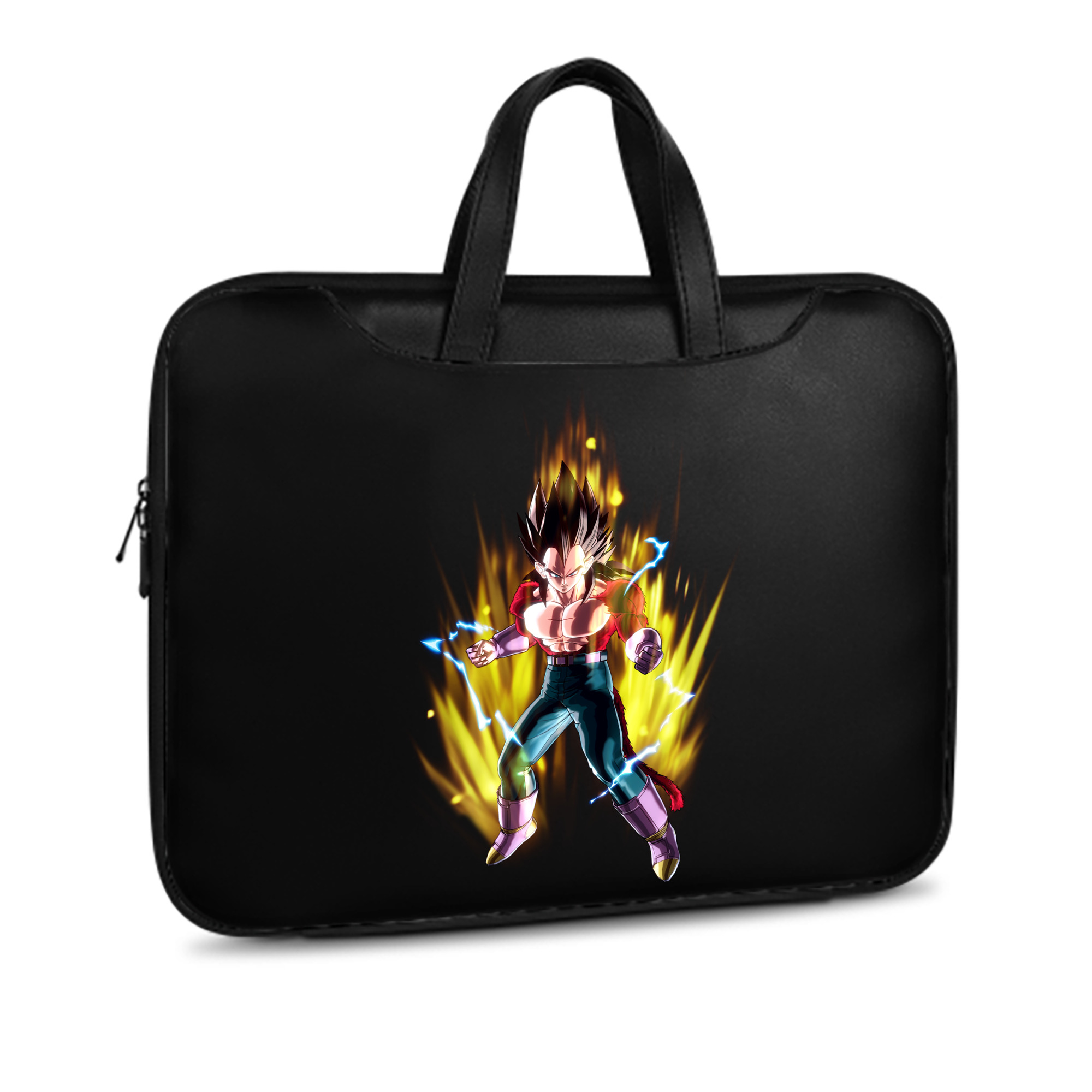 （画像用） ドラゴンボール ベジータ四世（Bejīta Yonsei）DRAGON BALL Vegeta IV レザーラップトップバッグ　ノートパソコンケース