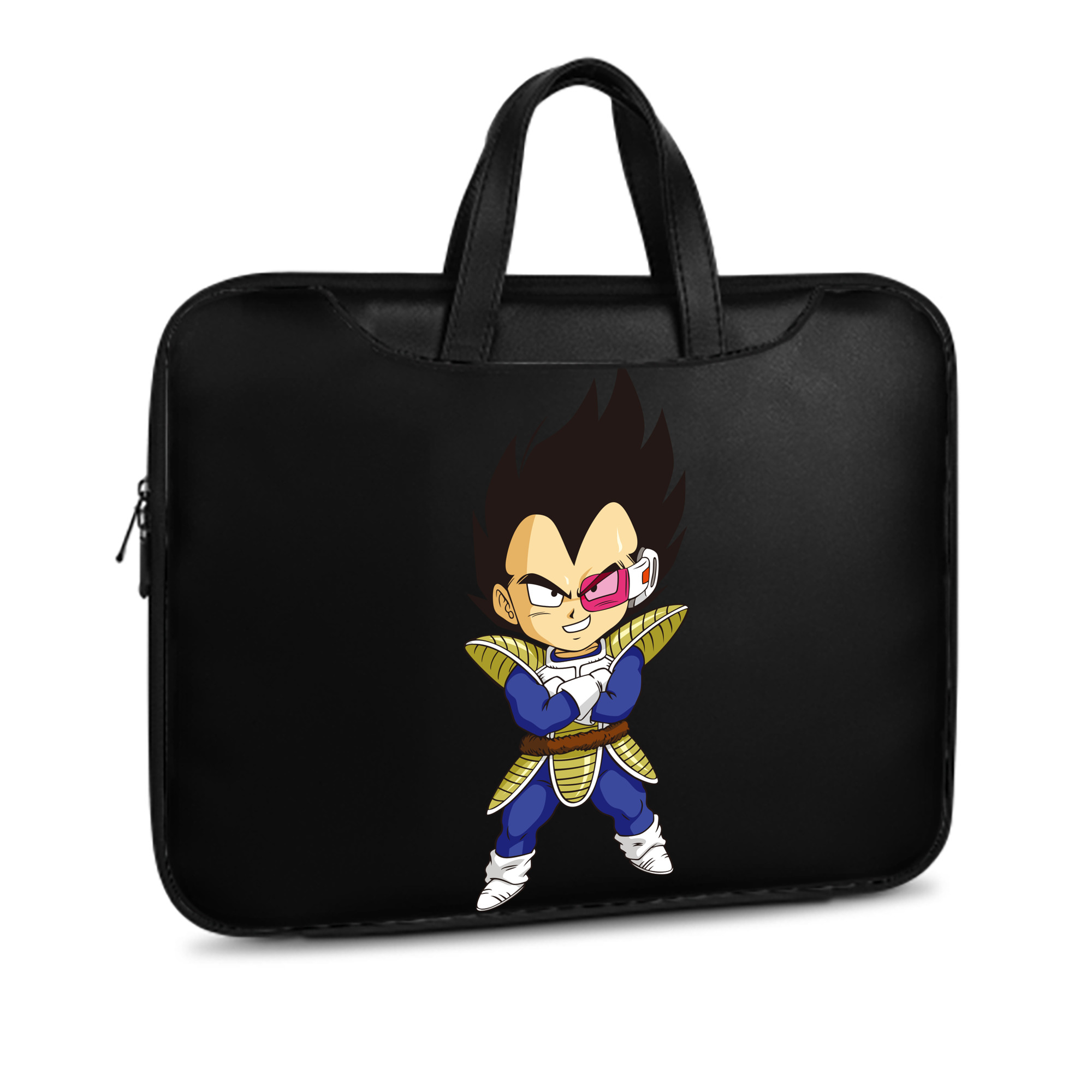 （画像用） ドラゴンボール ベジータ四世（Bejīta Yonsei）DRAGON BALL Vegeta IV レザーラップトップバッグ　ノートパソコンケース