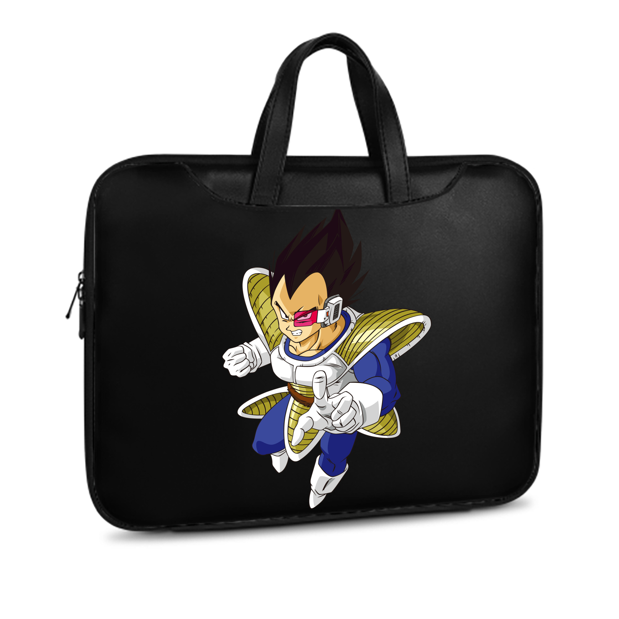 （画像用） ドラゴンボール ベジータ四世（Bejīta Yonsei）DRAGON BALL Vegeta IV レザーラップトップバッグ　ノートパソコンケース