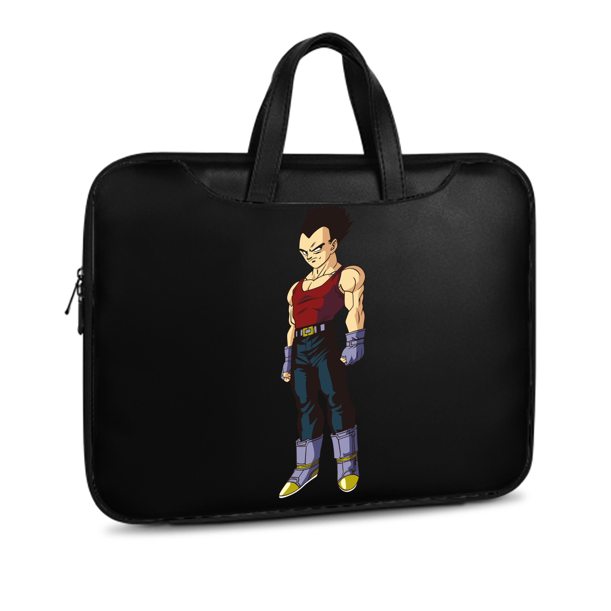 （画像用） ドラゴンボール ベジータ四世（Bejīta Yonsei）DRAGON BALL Vegeta IV レザーラップトップバッグ　ノートパソコンケース