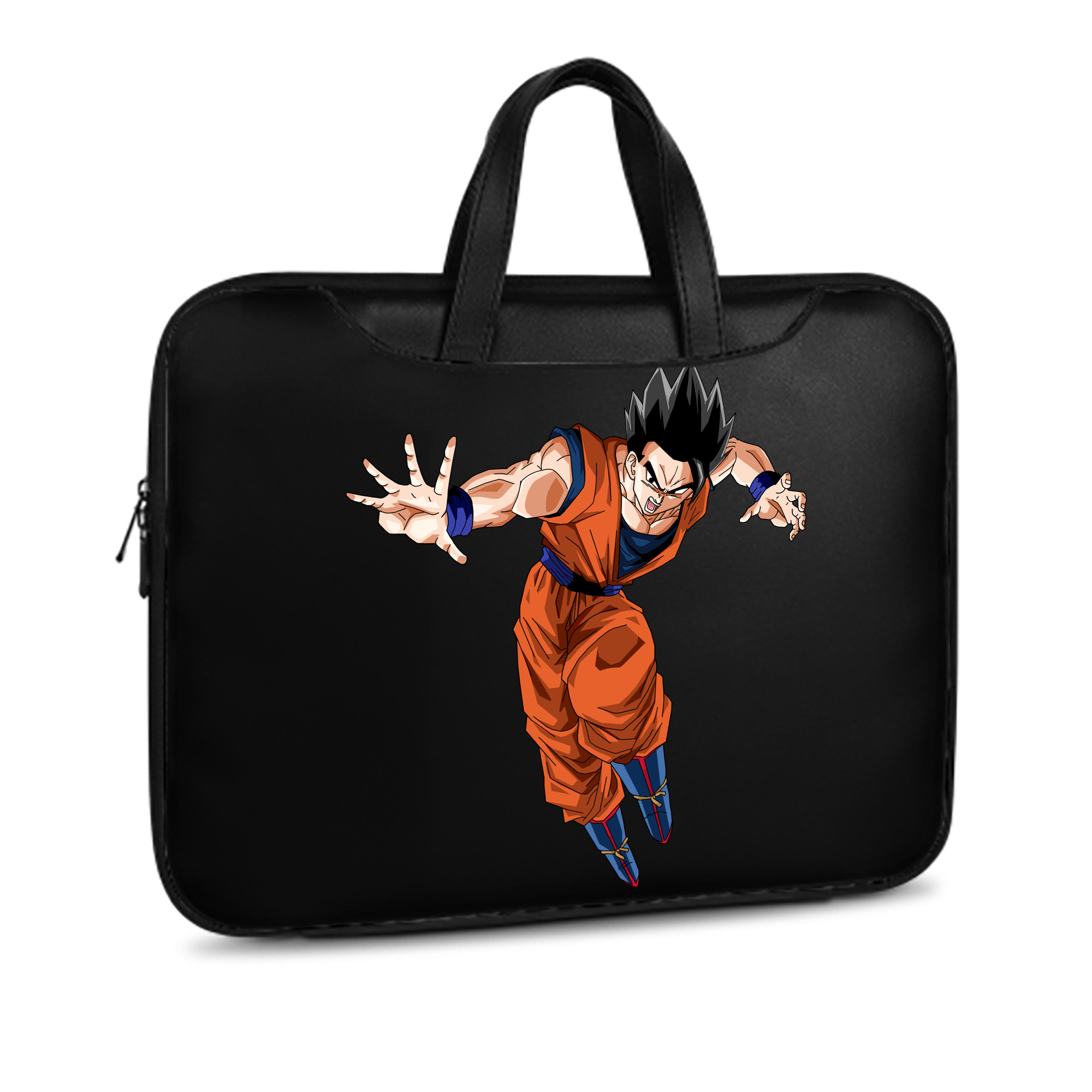 （画像用） ドラゴンボール 孫 悟飯（そんごはん）DRAGON BALL Son Gohan レザーラップトップバッグ　ノートパソコンケース