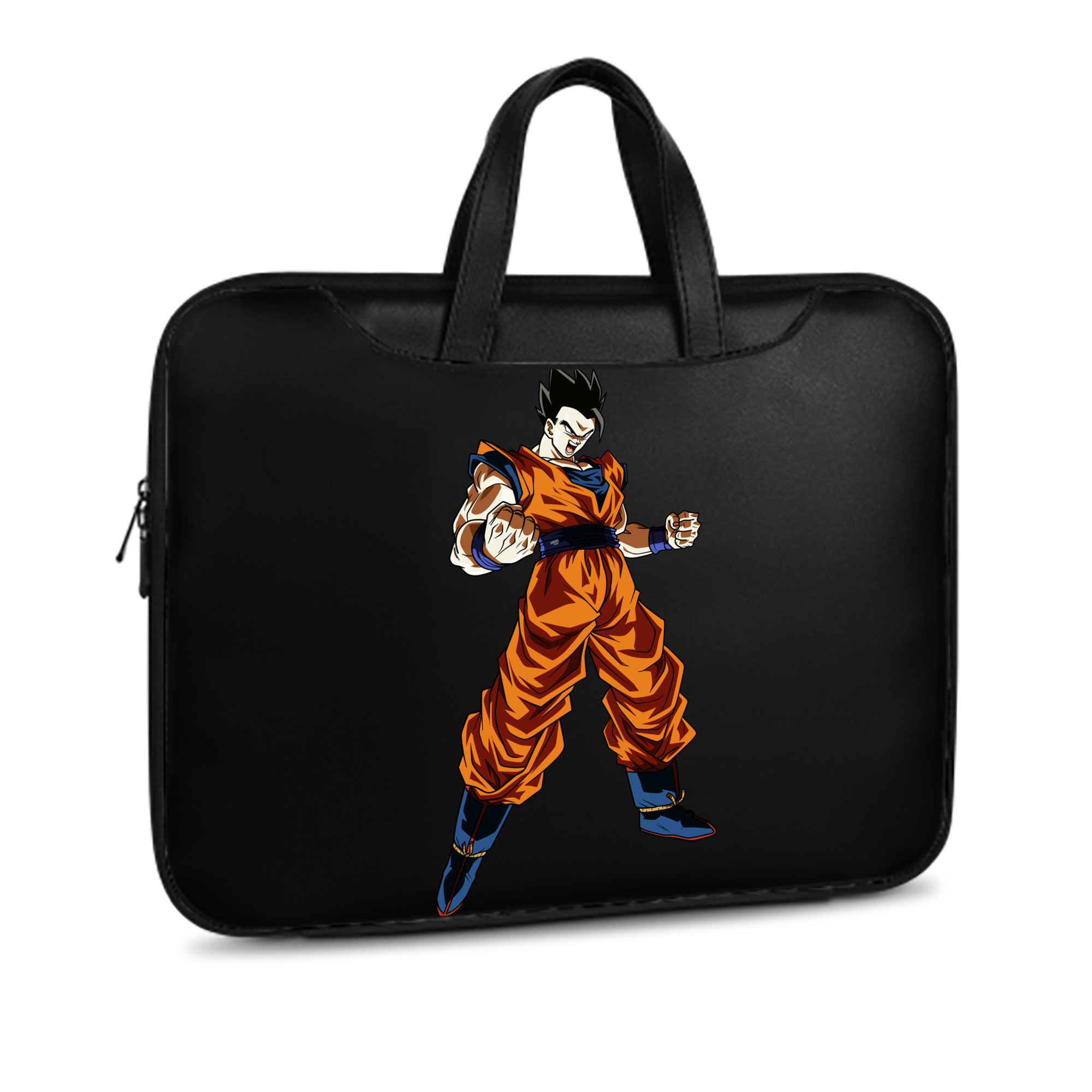 （画像用） ドラゴンボール 孫 悟飯（そんごはん）DRAGON BALL Son Gohan レザーラップトップバッグ　ノートパソコンケース