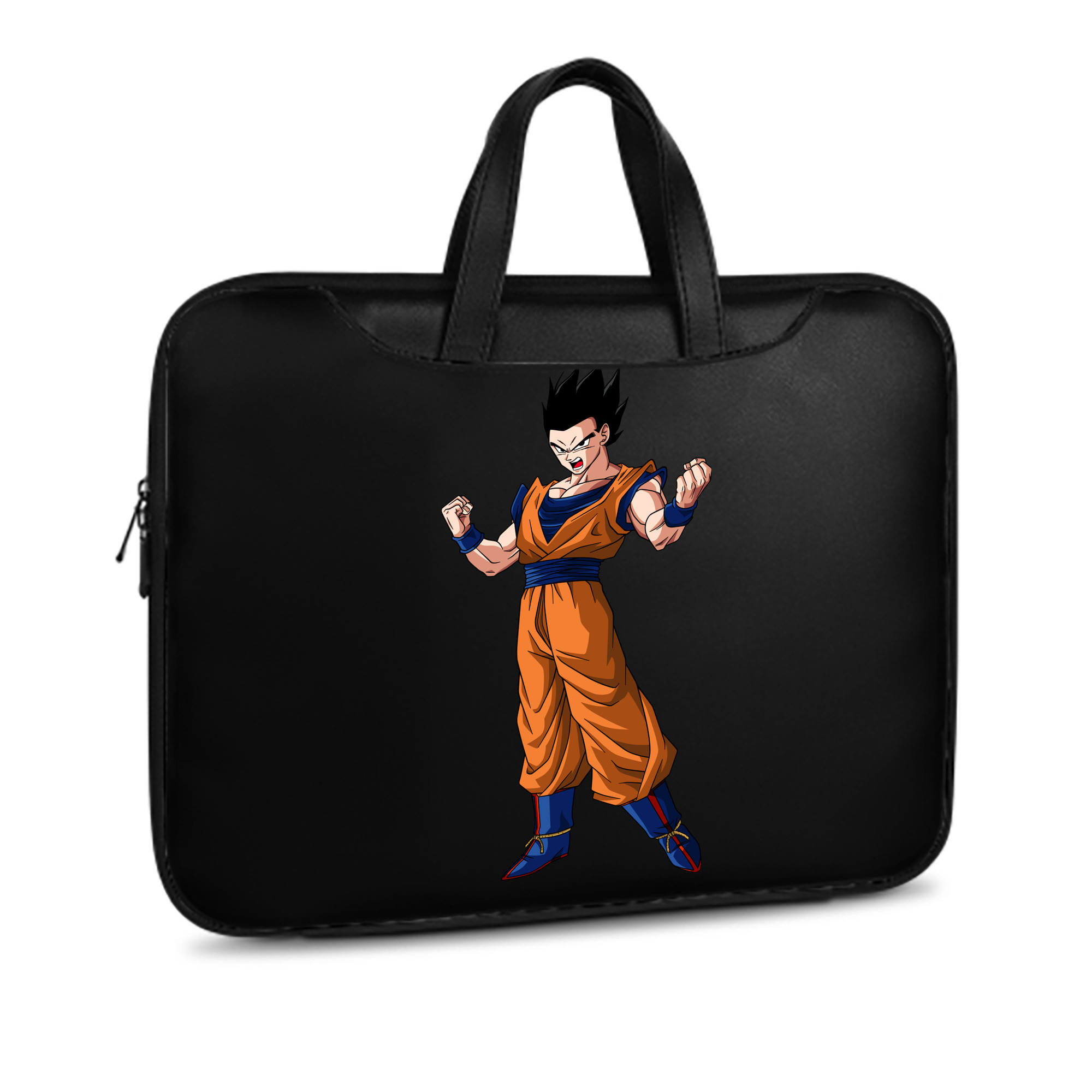 （画像用） ドラゴンボール 孫 悟飯（そんごはん）DRAGON BALL Son Gohan レザーラップトップバッグ　ノートパソコンケース