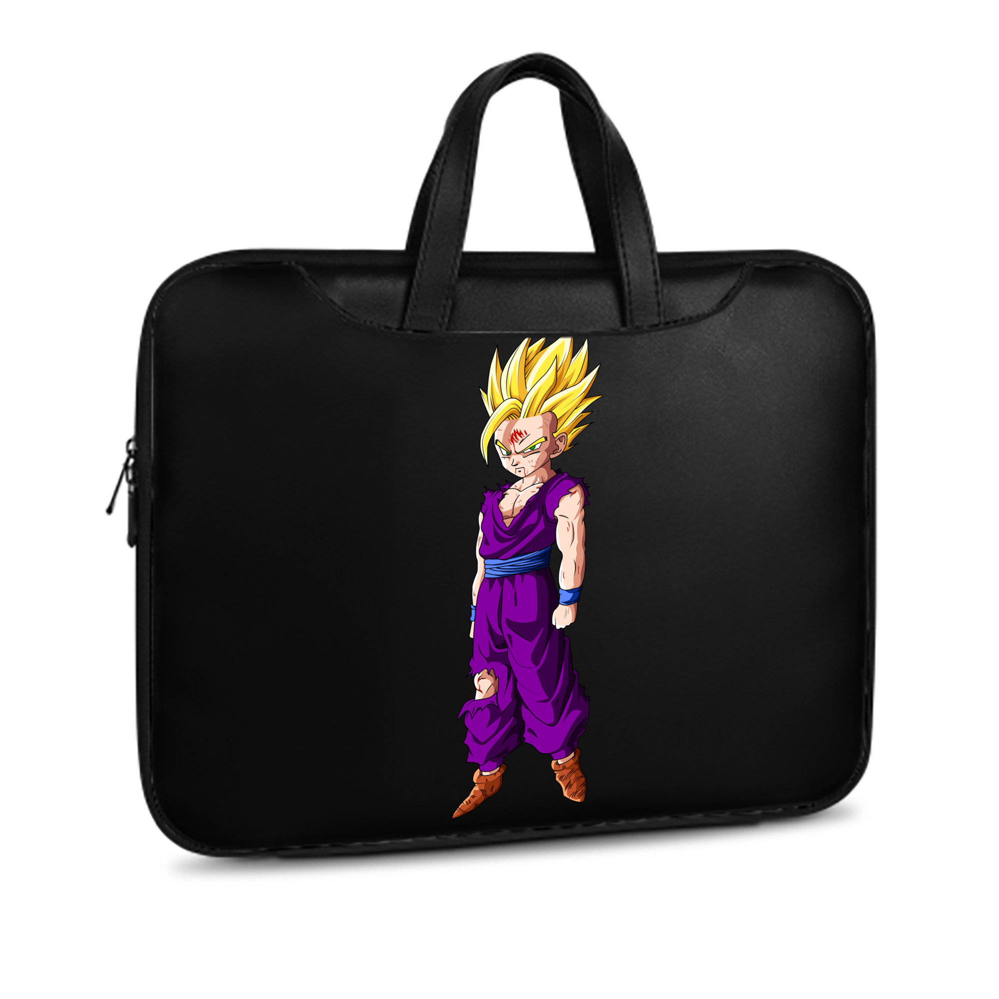 （画像用） ドラゴンボール 孫 悟飯（そんごはん）DRAGON BALL Son Gohan レザーラップトップバッグ　ノートパソコンケース