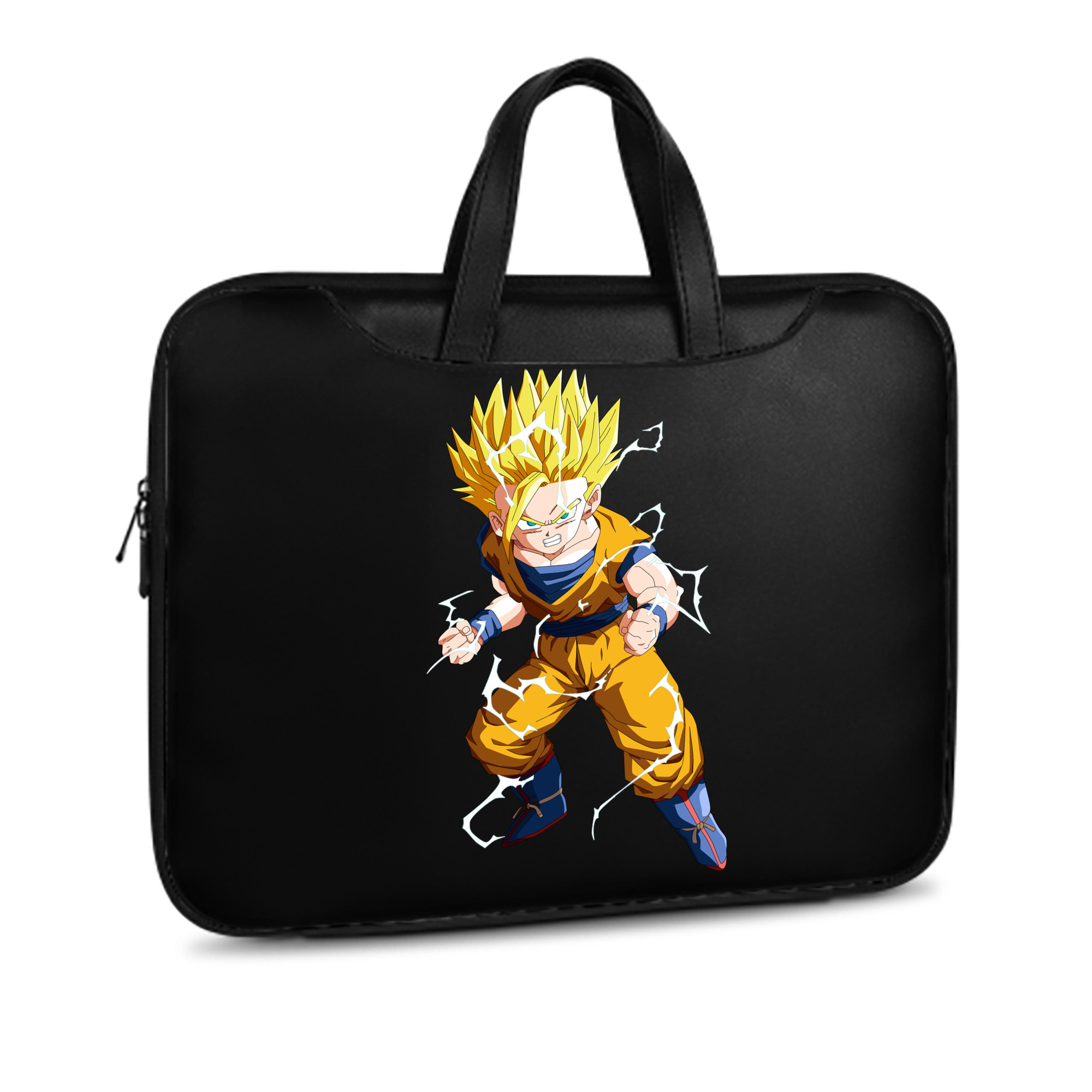 （画像用） ドラゴンボール 孫 悟飯（そんごはん）DRAGON BALL Son Gohan レザーラップトップバッグ　ノートパソコンケース