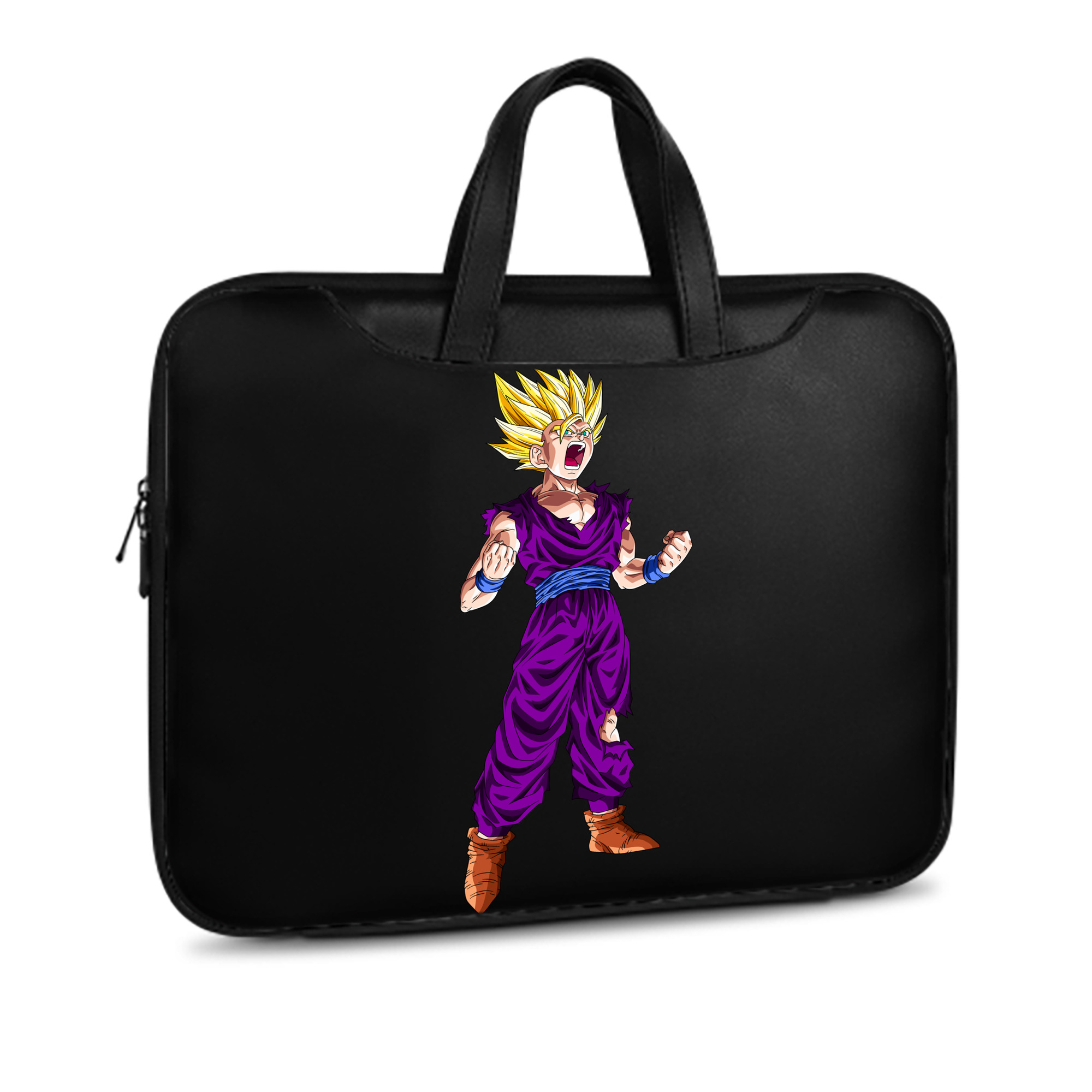 （画像用） ドラゴンボール 孫 悟飯（そんごはん）DRAGON BALL Son Gohan レザーラップトップバッグ　ノートパソコンケース