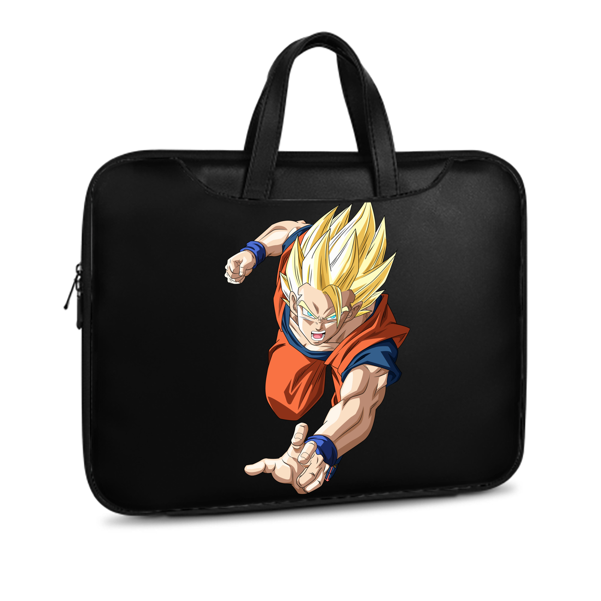 （画像用） ドラゴンボール 孫 悟飯（そんごはん）DRAGON BALL Son Gohan レザーラップトップバッグ　ノートパソコンケース
