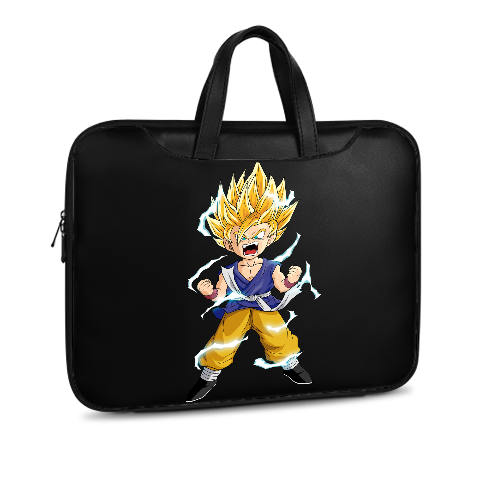 （画像用） ドラゴンボール 孫 悟飯（そんごはん）DRAGON BALL Son Gohan レザーラップトップバッグ　ノートパソコンケース