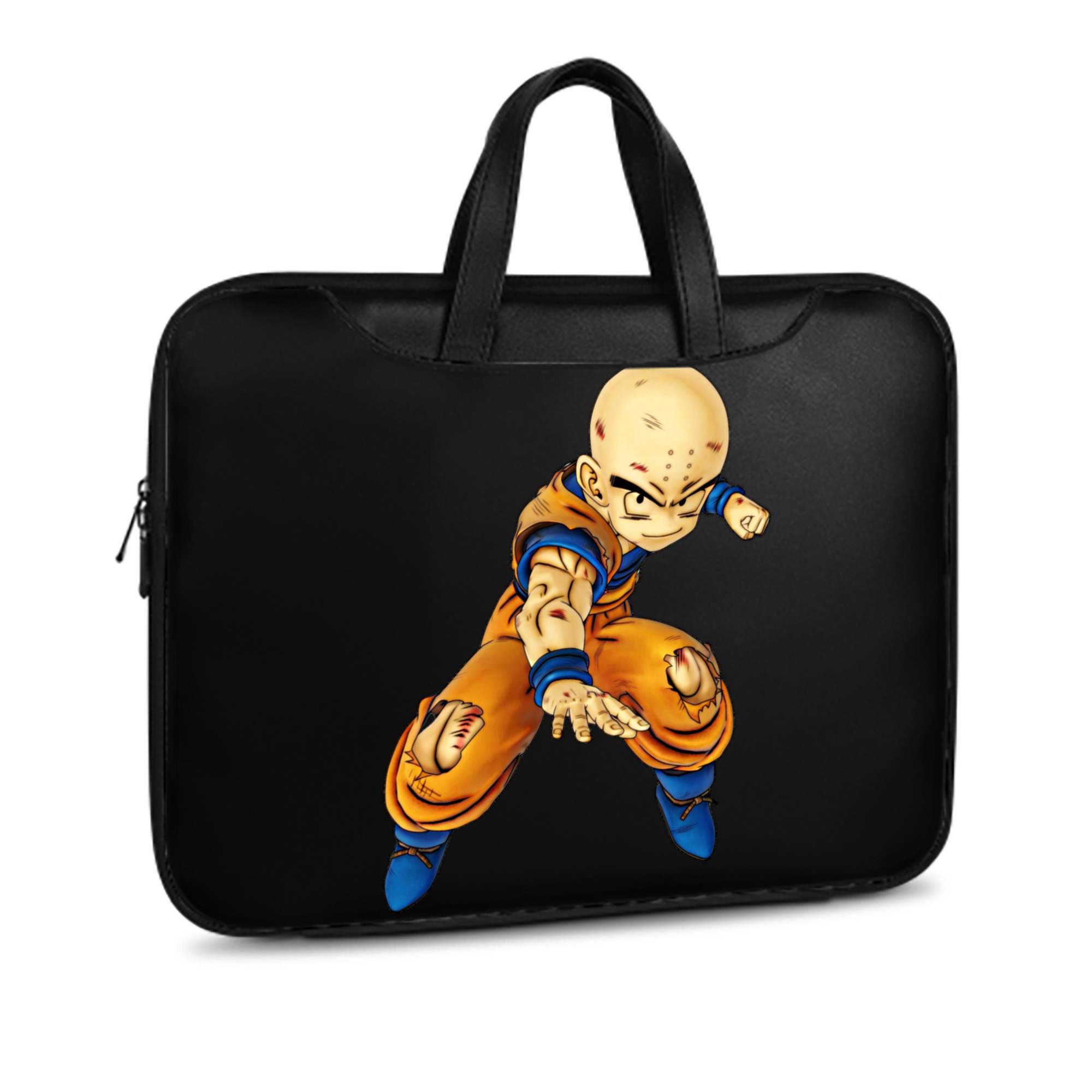 （画像用） ドラゴンボール クリリン DRAGON BALL krillin レザーラップトップバッグ　ノートパソコンケース