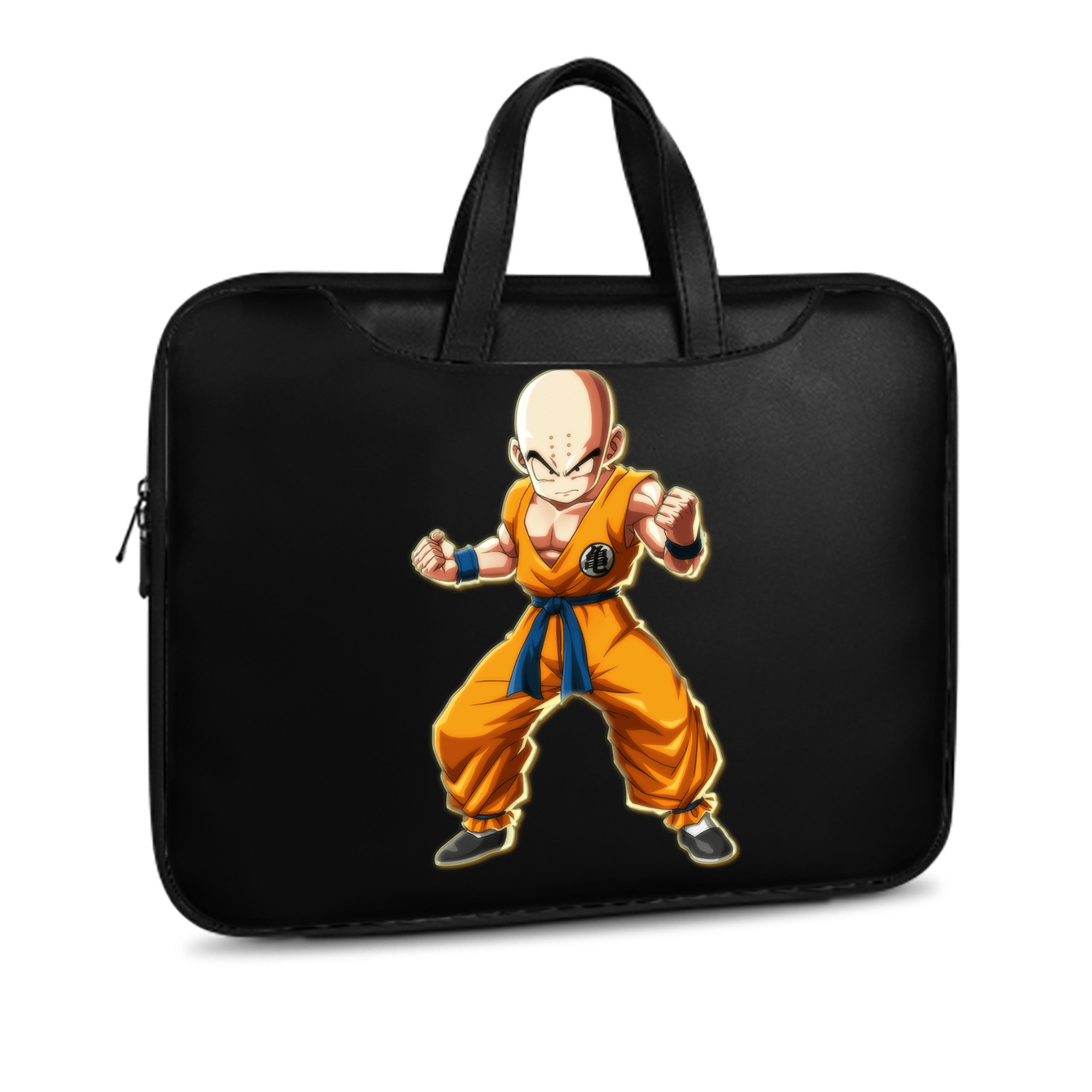 （画像用） ドラゴンボール クリリン DRAGON BALL krillin レザーラップトップバッグ　ノートパソコンケース