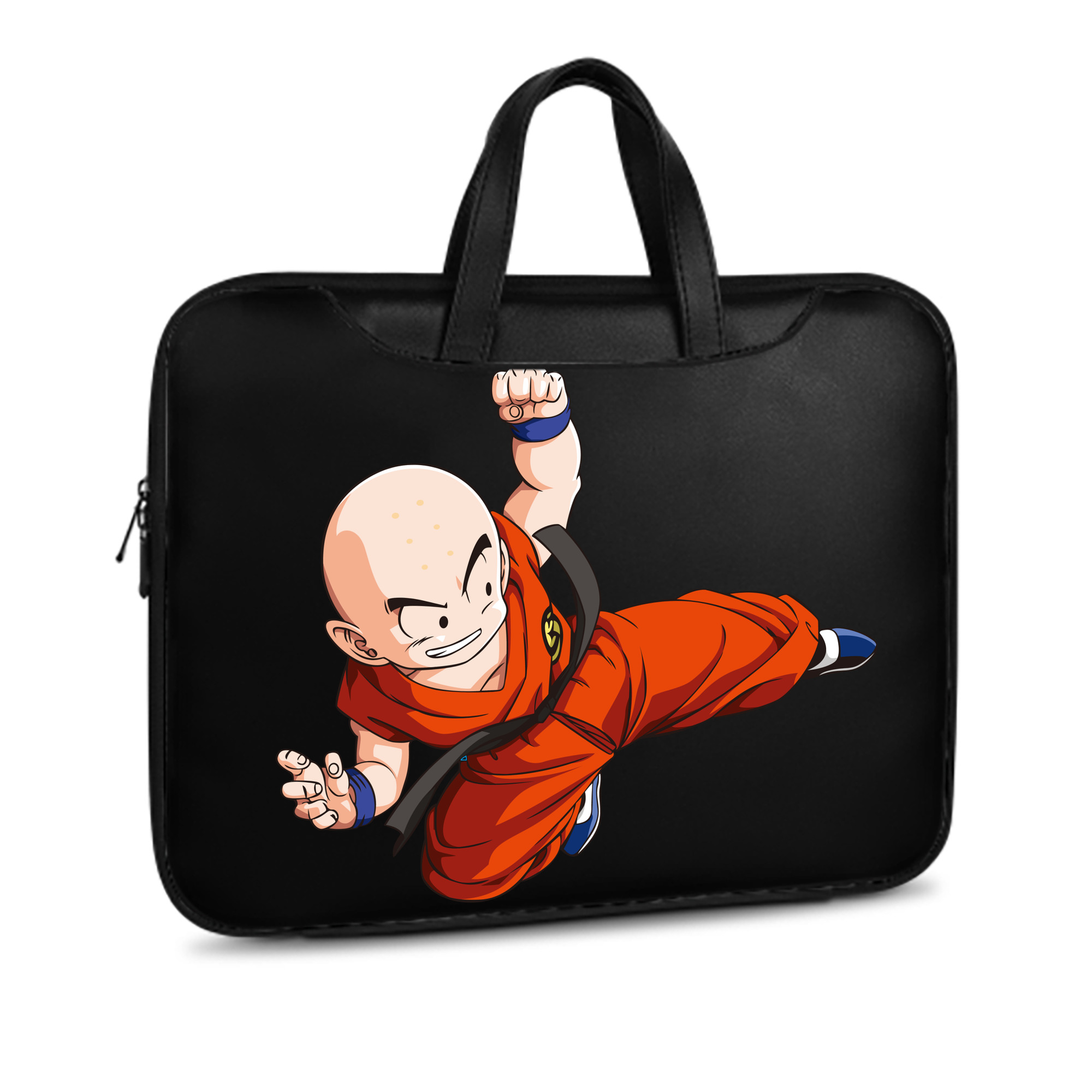 （画像用） ドラゴンボール クリリン DRAGON BALL krillin レザーラップトップバッグ　ノートパソコンケース