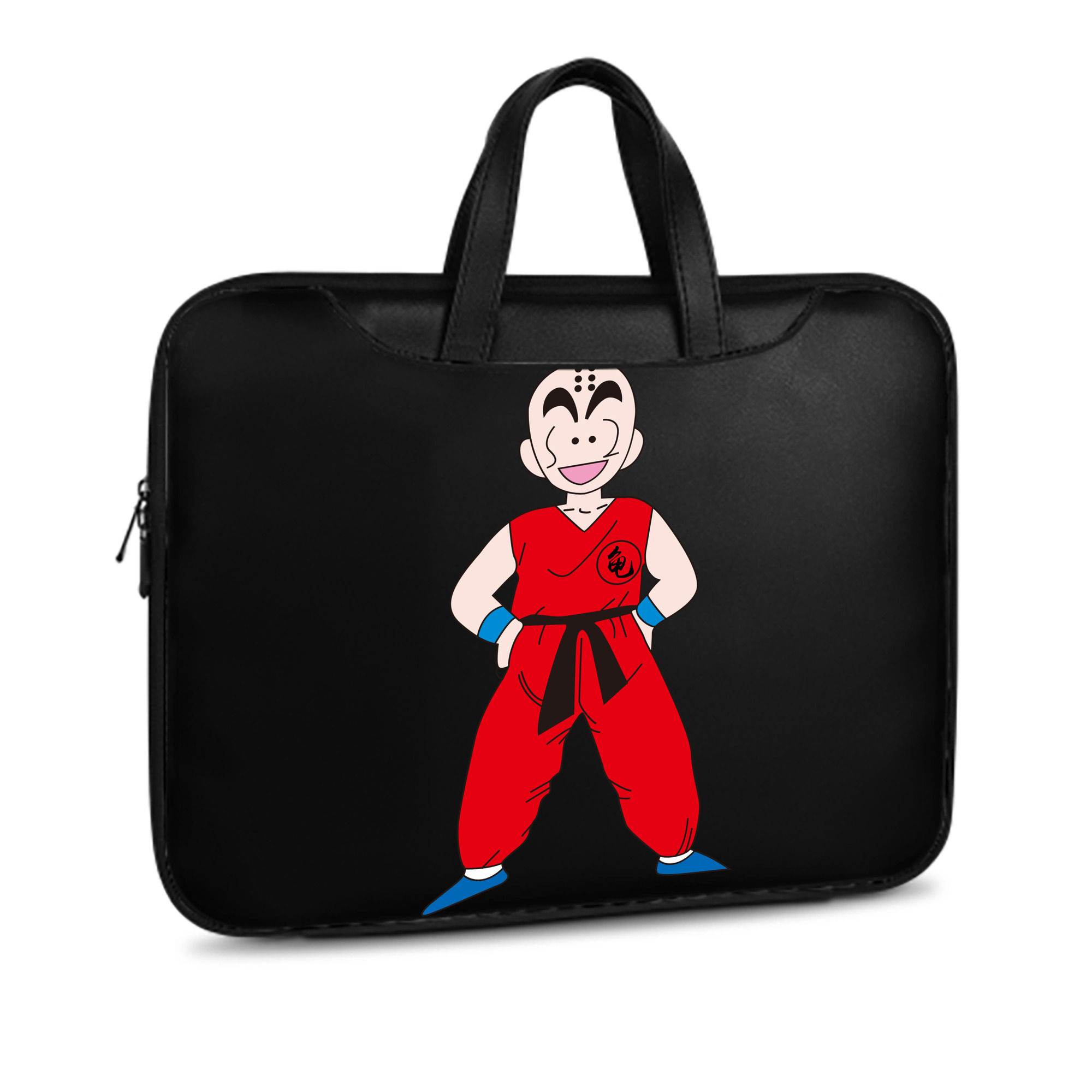 （画像用） ドラゴンボール クリリン DRAGON BALL krillin レザーラップトップバッグ　ノートパソコンケース
