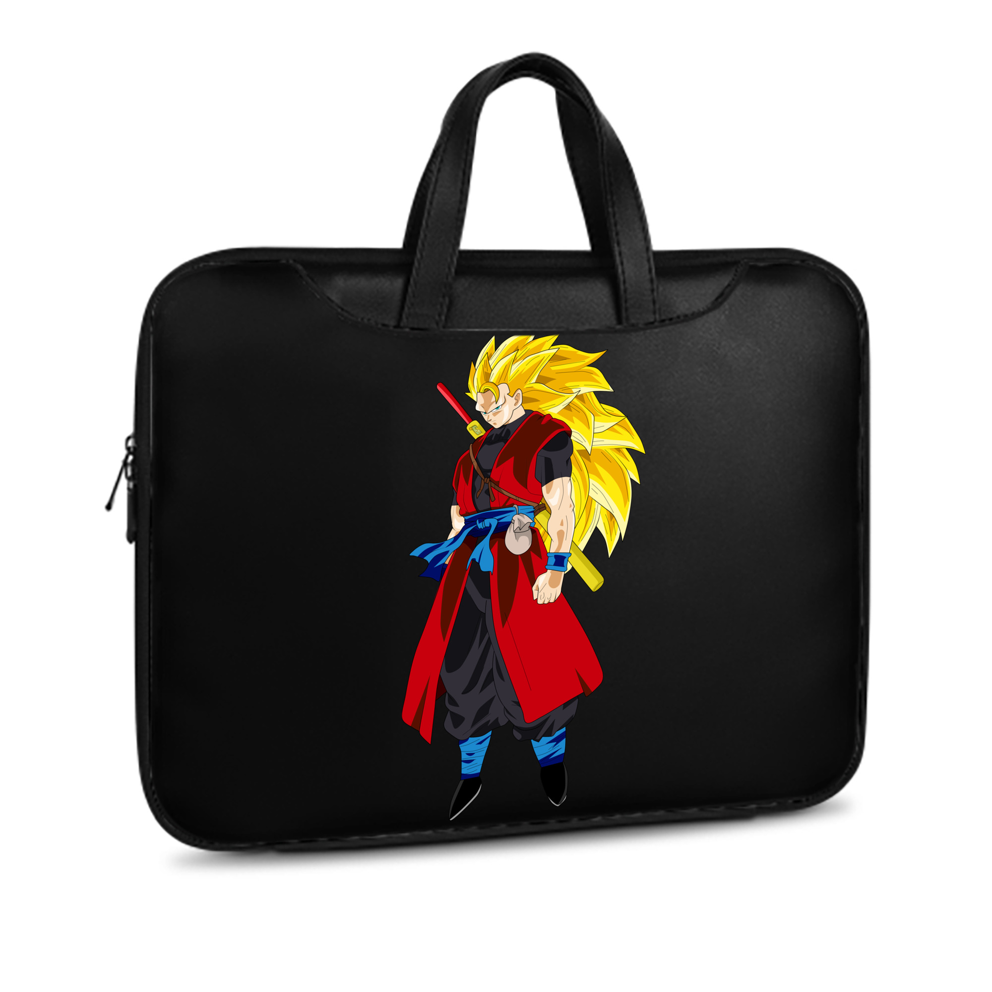 （画像用） ドラゴンボール トランクス（Torankusu）DRAGON BALL Trunks レザーラップトップバッグ　ノートパソコンケース