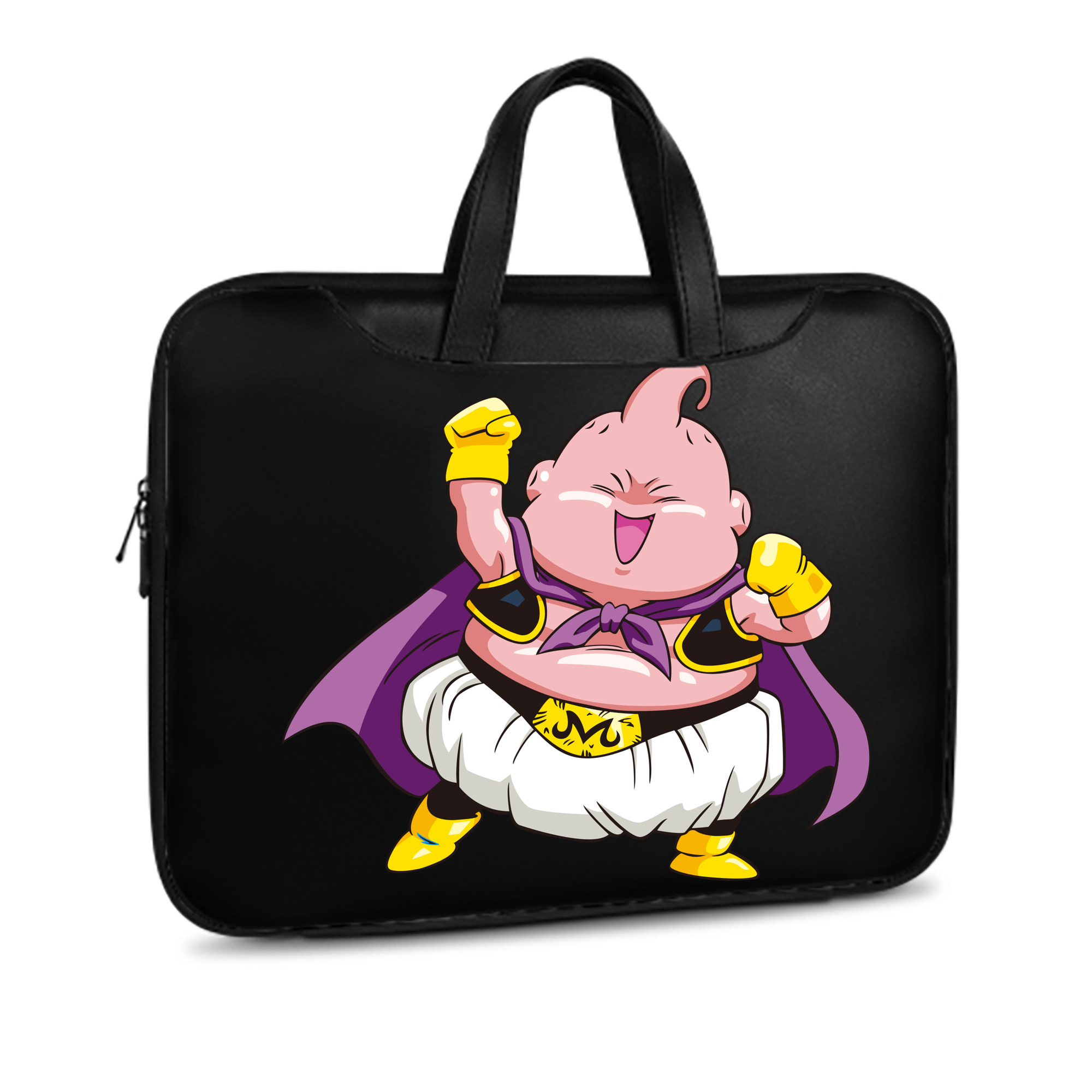（画像用） ドラゴンボール 魔人ブウ DRAGON BALL Majin Buu レザーラップトップバッグ　ノートパソコンケース