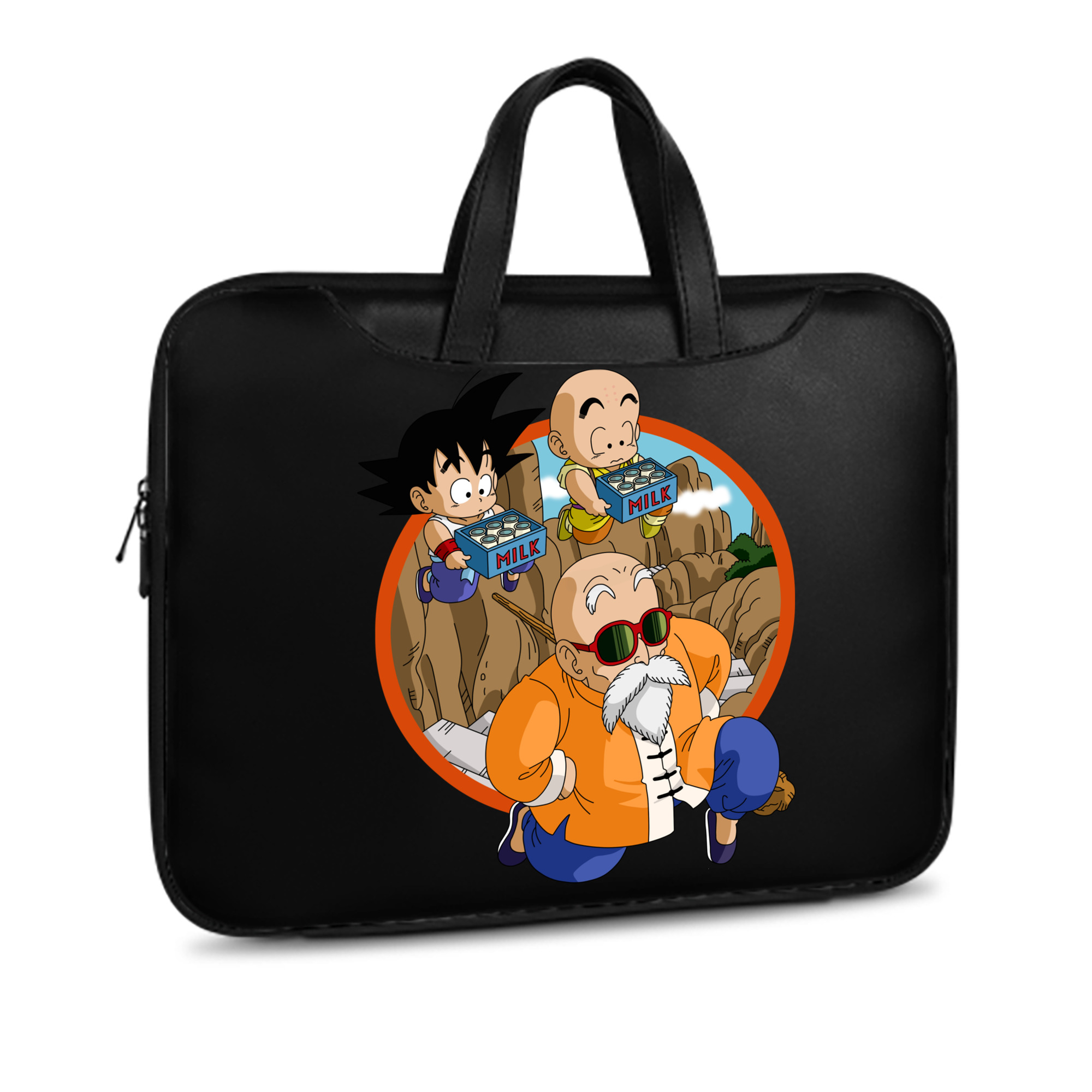 （画像用） ドラゴンボール 亀仙人（かめせんにん） DRAGON BALL Master Roshi Kame Sennin レザーラップトップバッグ　ノートパソコンケース