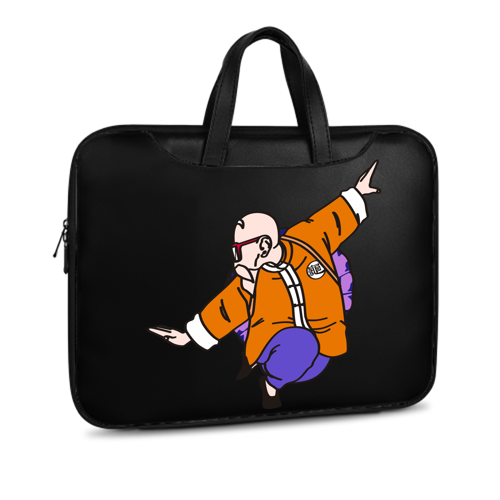 （画像用） ドラゴンボール 亀仙人（かめせんにん） DRAGON BALL Master Roshi Kame Sennin レザーラップトップバッグ　ノートパソコンケース